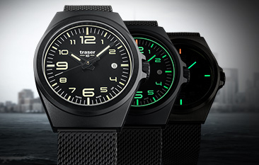 zegarek Traser TS-108206 kwarcowy męski P59 Classic P59 Essential M Black