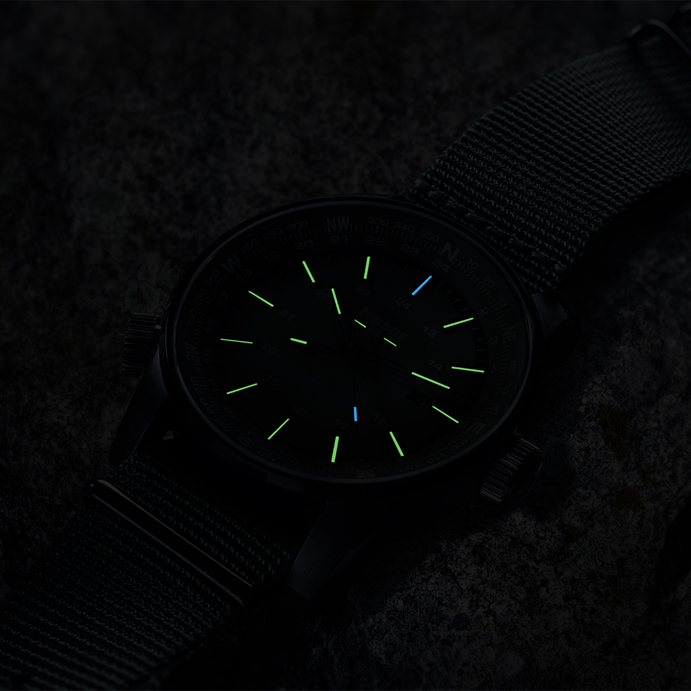 Zegarek Traser P68 Pathfinder GMT Green NATO Strap - męski 
