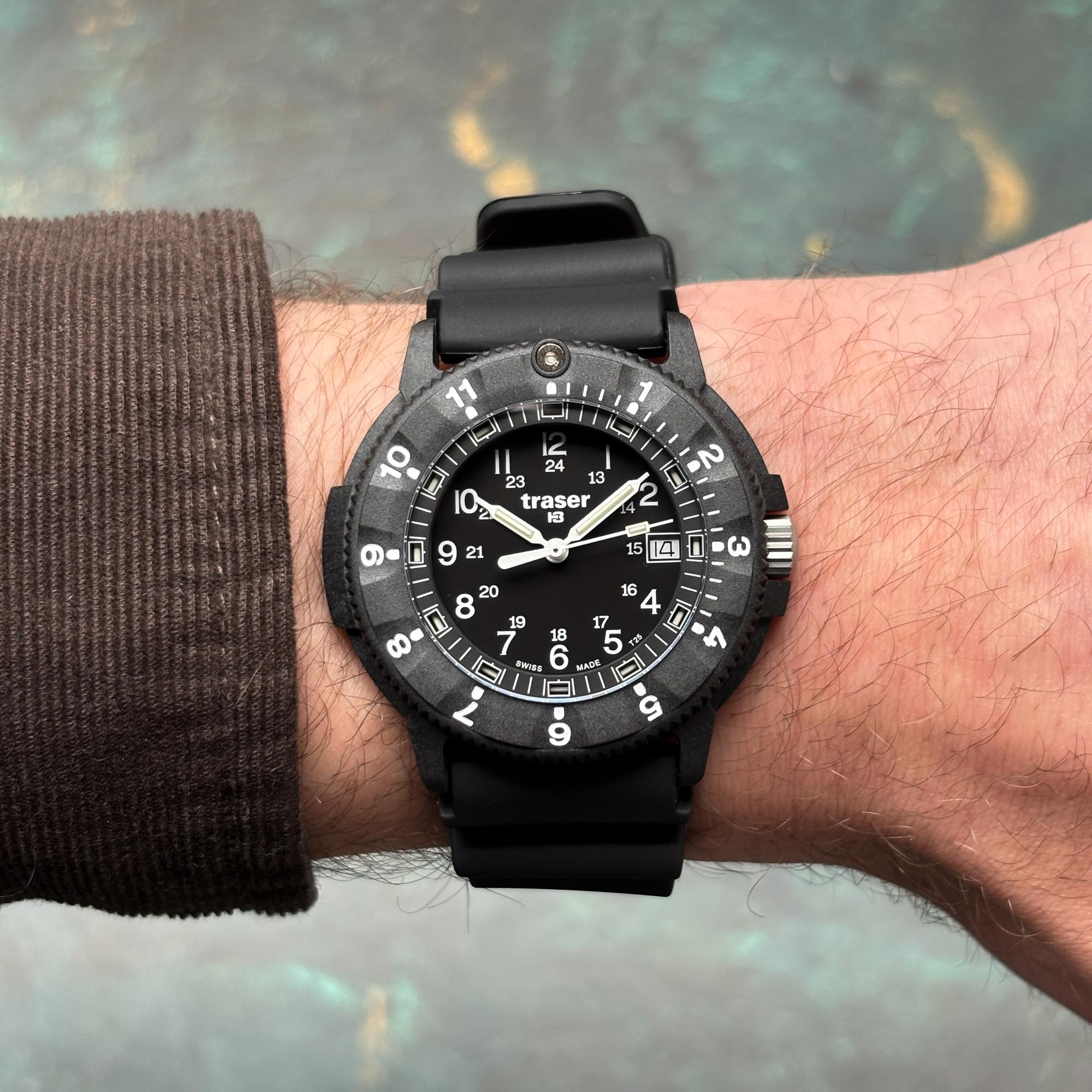 zegarek Traser TS-111830 czarny P65 Tactical Mission