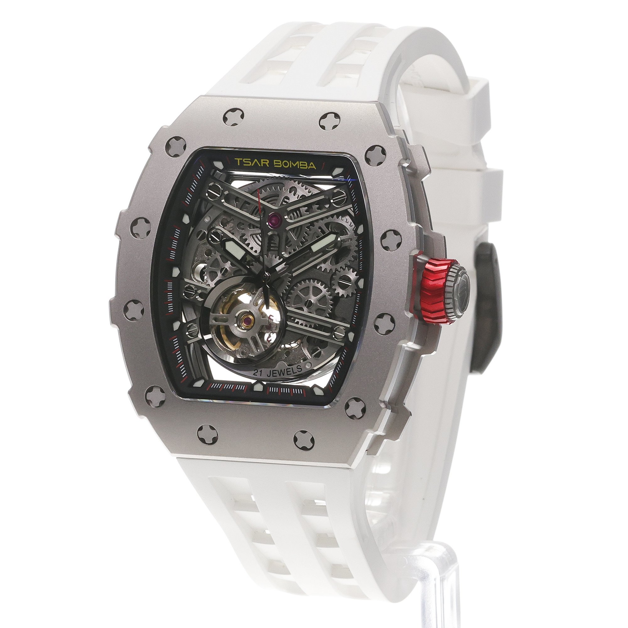 zegarek Tsar Bomba TB8208T-02 szary Elemental
