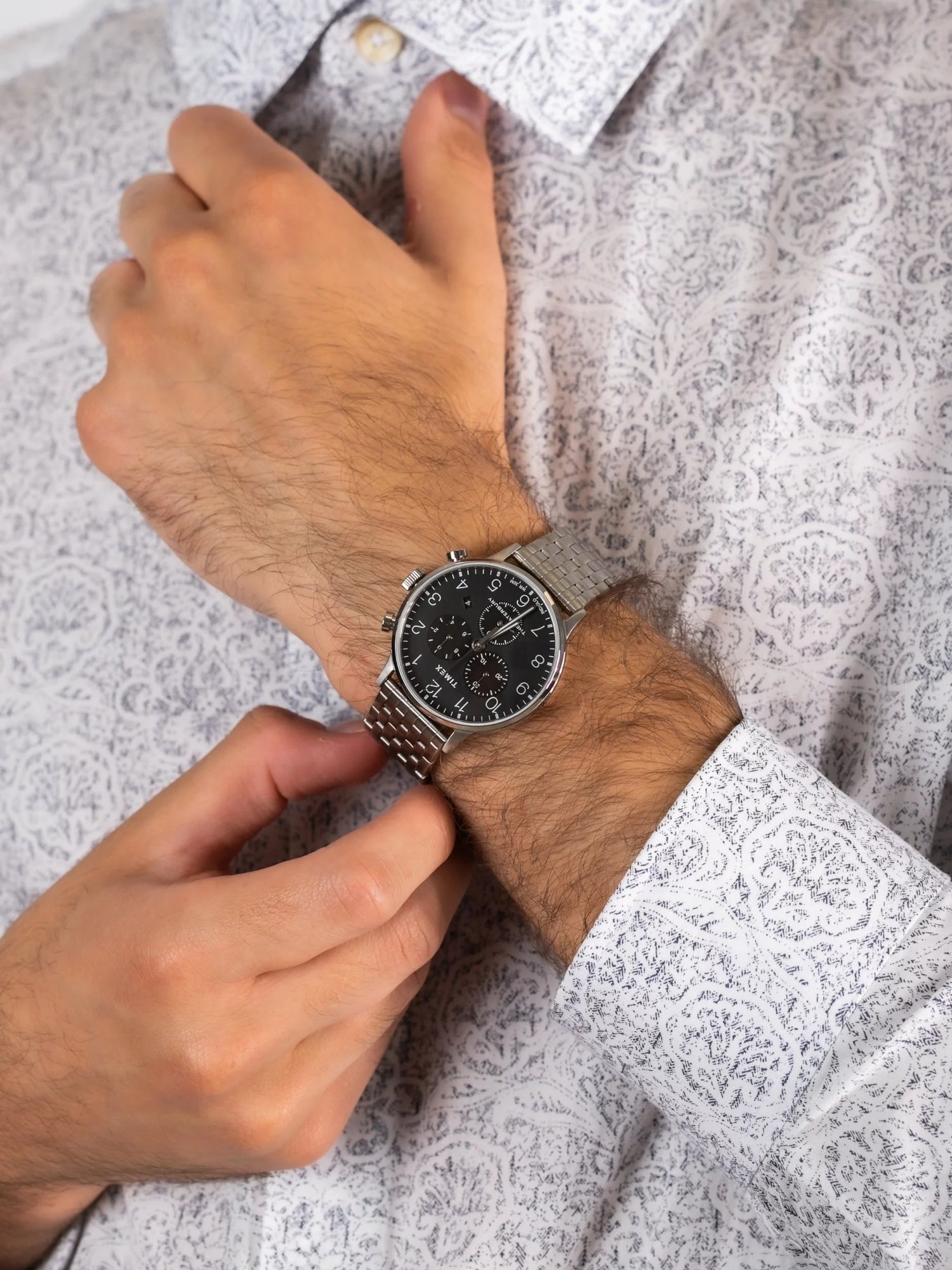 zegarek TW2R71900 - Outlet męski z chronograf Waterbury - miniatura 3