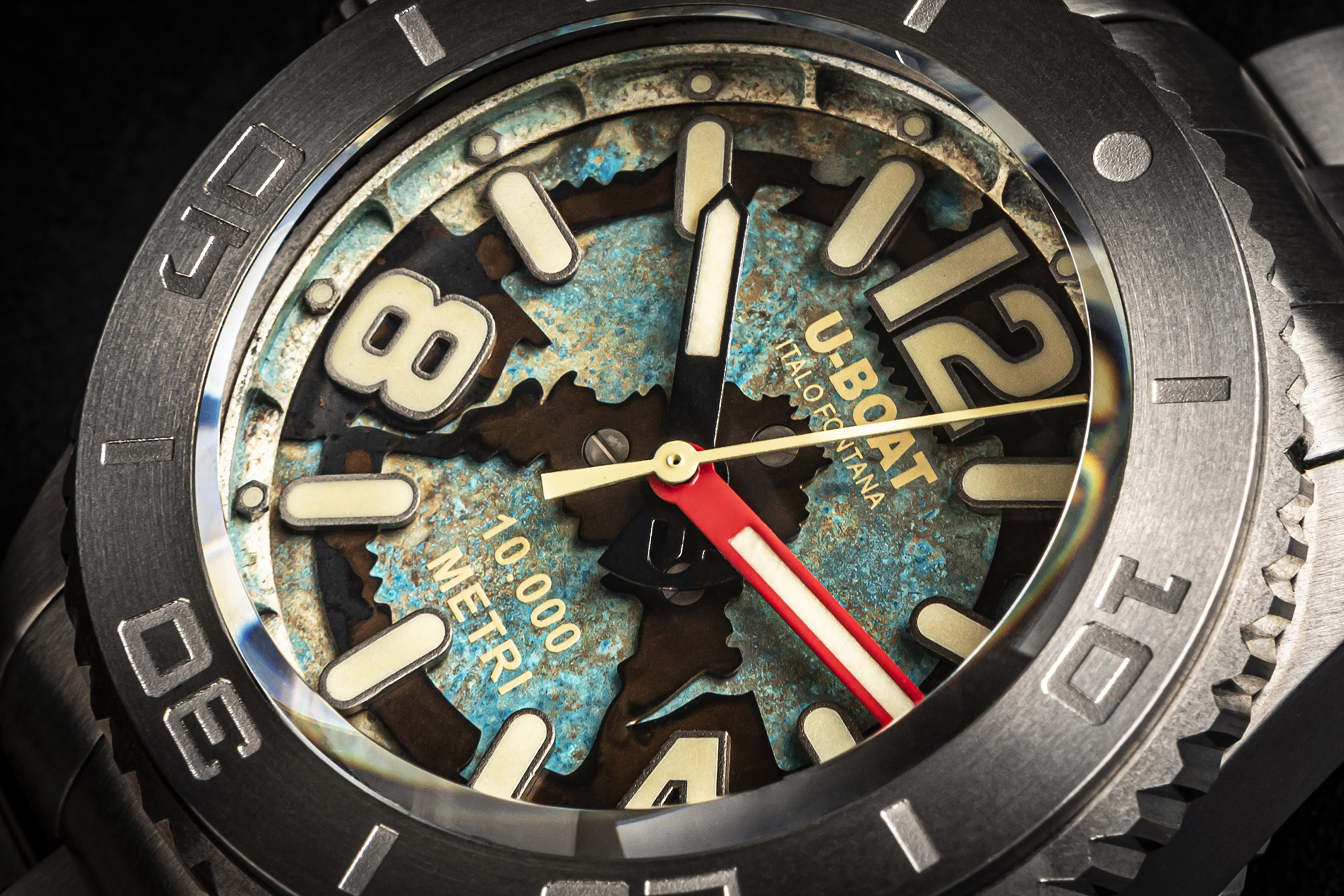 zegarek U-BOAT 3600 automatyczny męski Special Editions PROFONDO 10000 MT