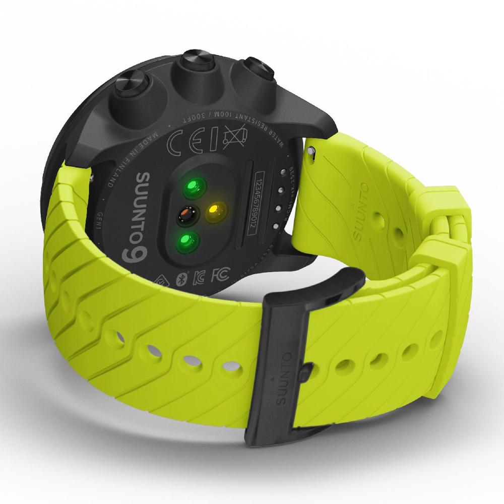 zegarek Suunto SS050144000 Suunto 9 Lime męski z kompas Suunto 9 - miniatura 3