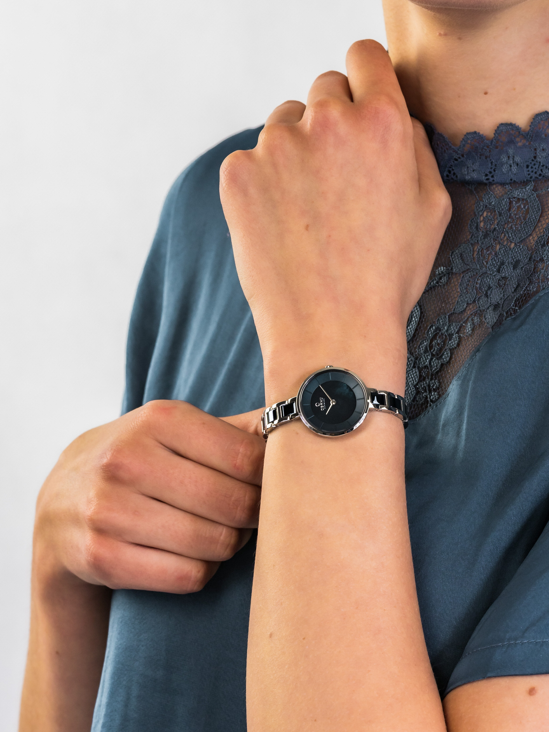 Obaku Denmark V183LXCLSA damski zegarek Slim bransoleta - miniatura 3
