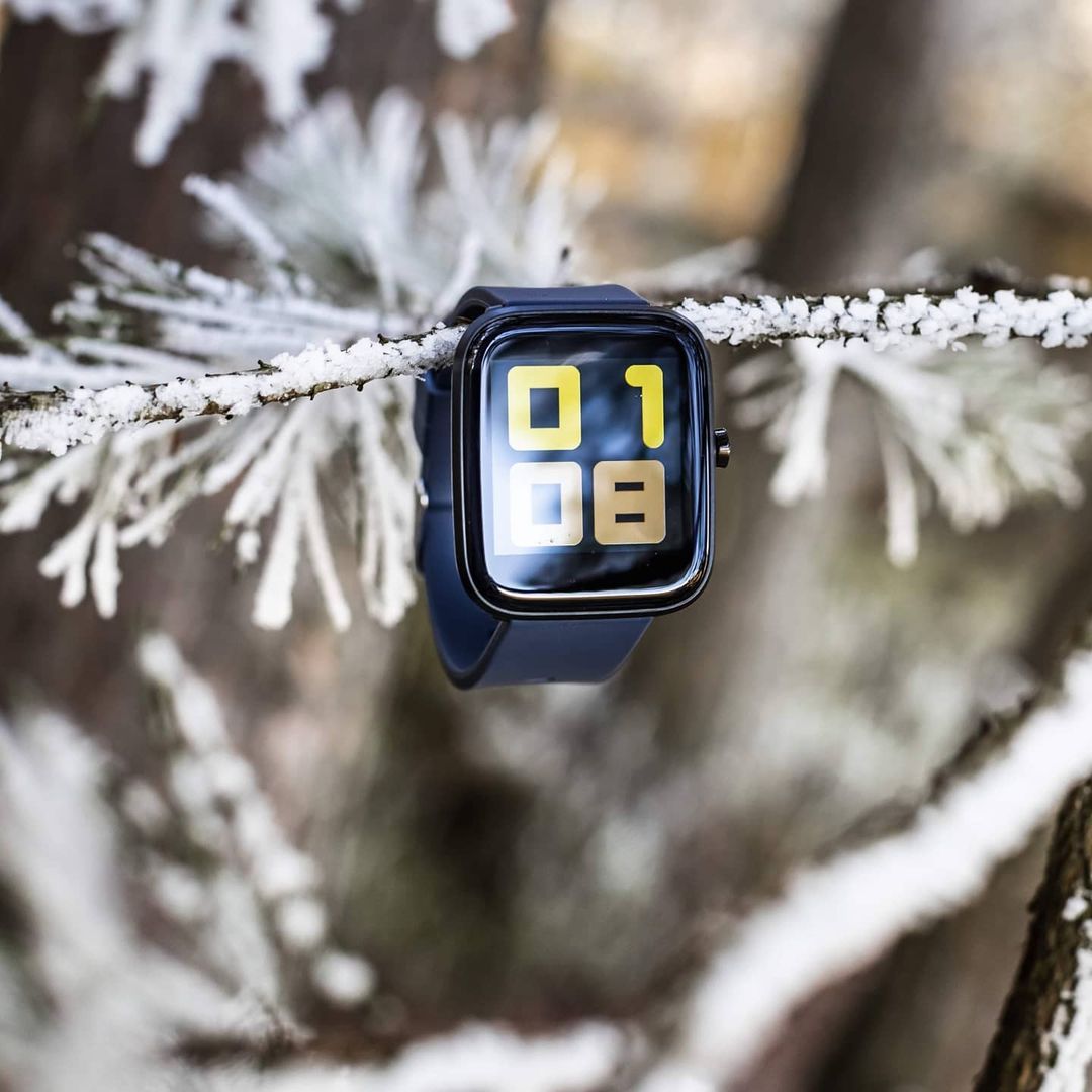 zegarek Vector Smart VCTR-31-01BK-S1NB 42mm Niebieski męski z termometr Smartwatch - miniatura 3