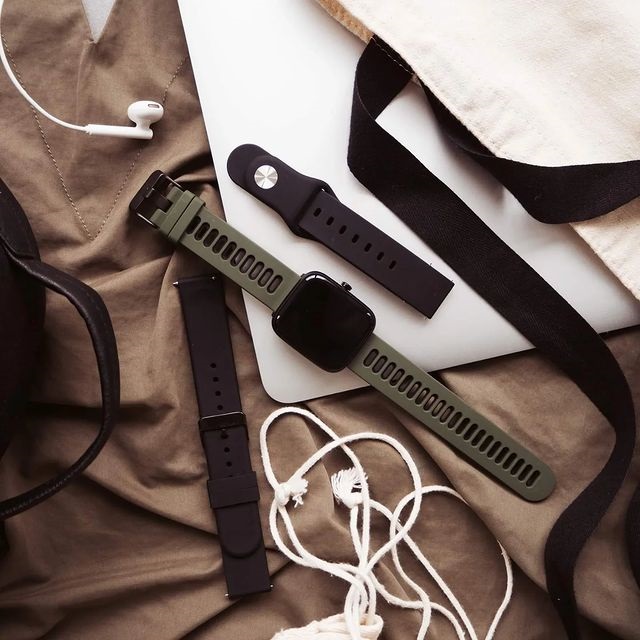 zegarek Vector Smart VCTR-31-01BK-S4AG 42mm Zeiony Smartwatch z tworzywa sztucznego - miniatura 11