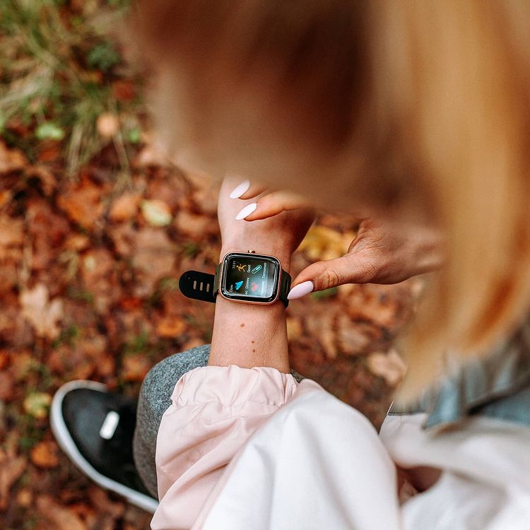 zegarek Vector Smart VCTR-31-01RG-S4AG 42mm Zeiony męski z termometr Smartwatch - miniatura 3