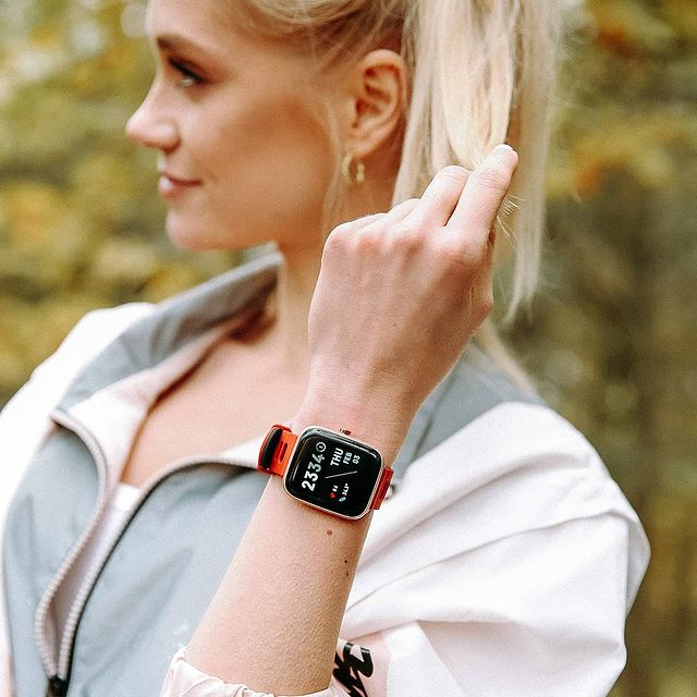 zegarek Vector Smart VCTR-31-01RG-S4RD 42mm Czerwony męski z termometr Smartwatch - miniatura 3