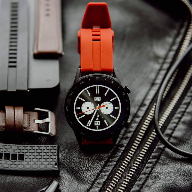 zegarek Vector Smart VCTR-32-22BK-22OG kwarcowy męski Smartwatch 47mm Pomarańczowy - miniatura 6
