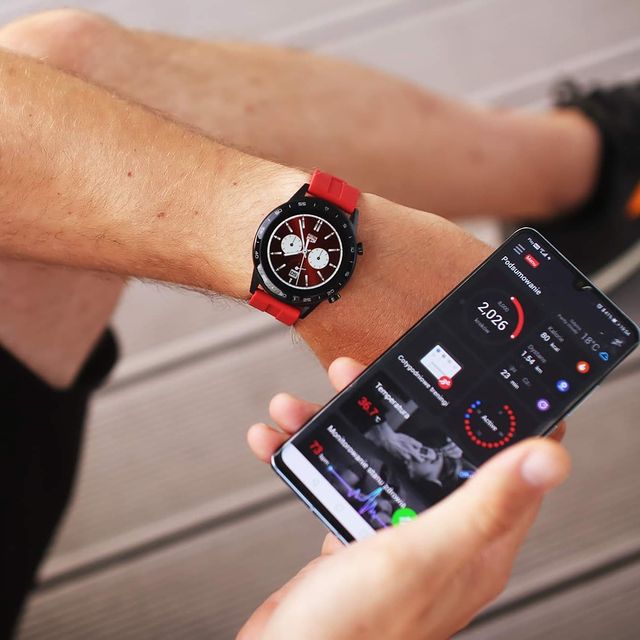 zegarek Vector Smart VCTR-32-22BK-S4RD czarny Smartwatch - miniatura 7
