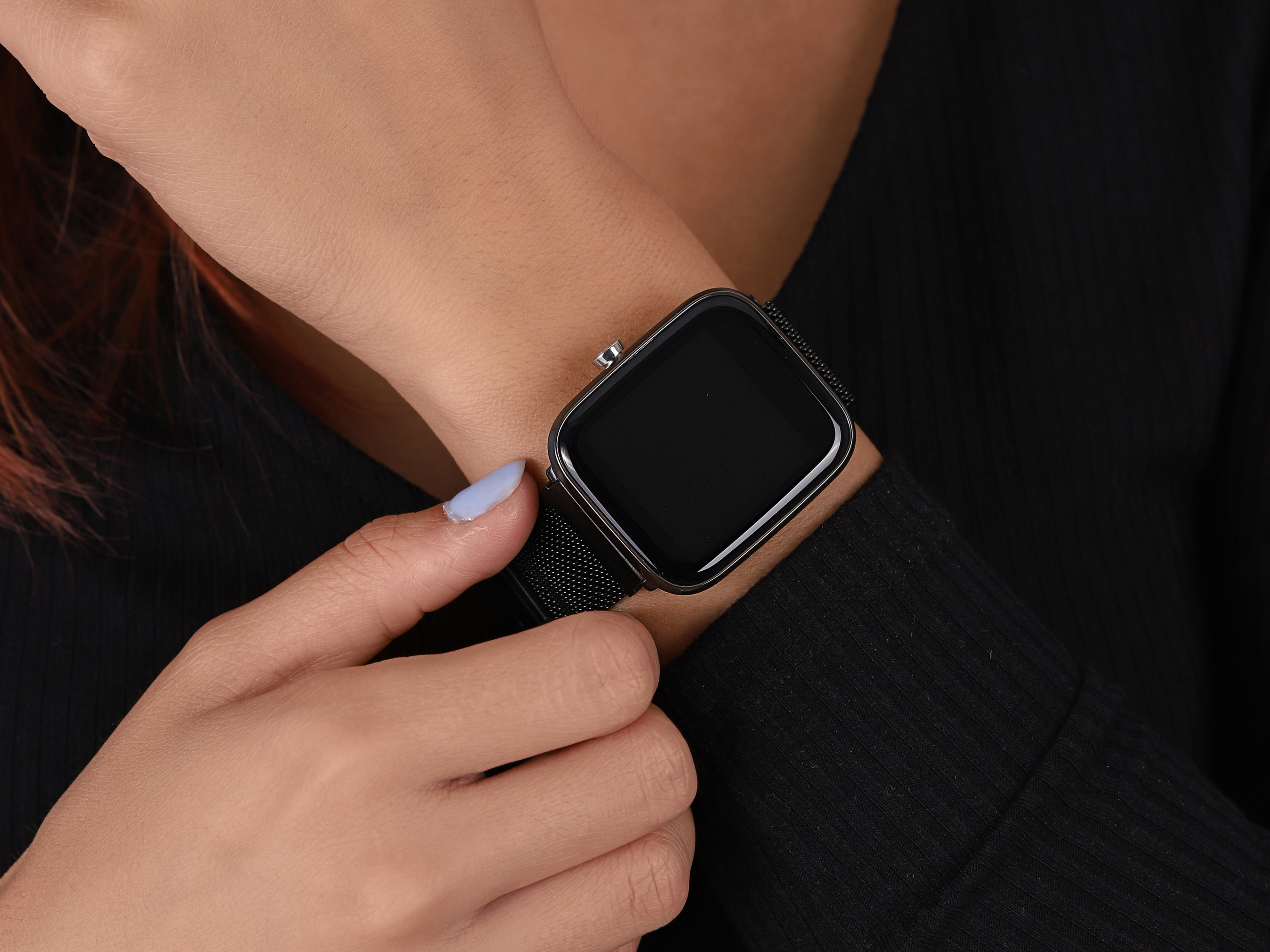 zegarek Vector Smart VCTR-33-03BK 42mm Czarny męski z krokomierz Smartwatch