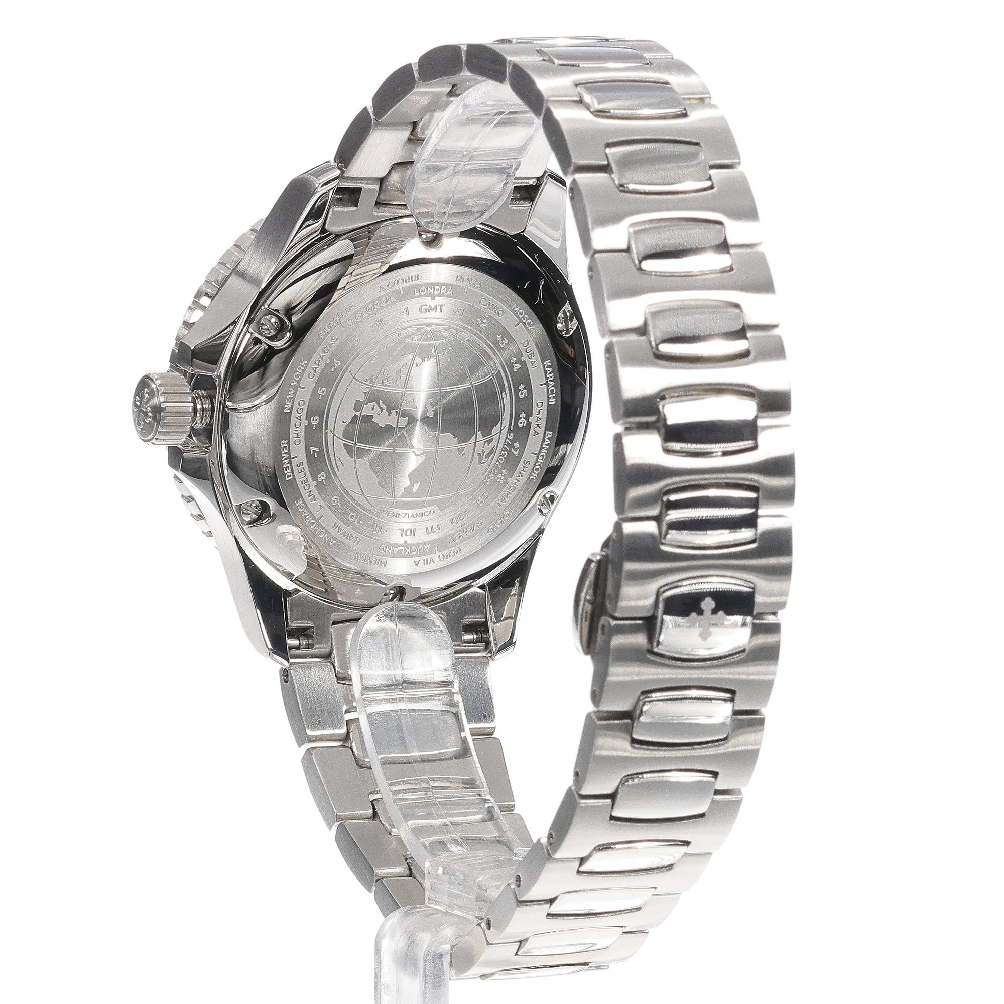zegarek Venezianico 3521504C srebrny Nereide GMT - miniatura 8