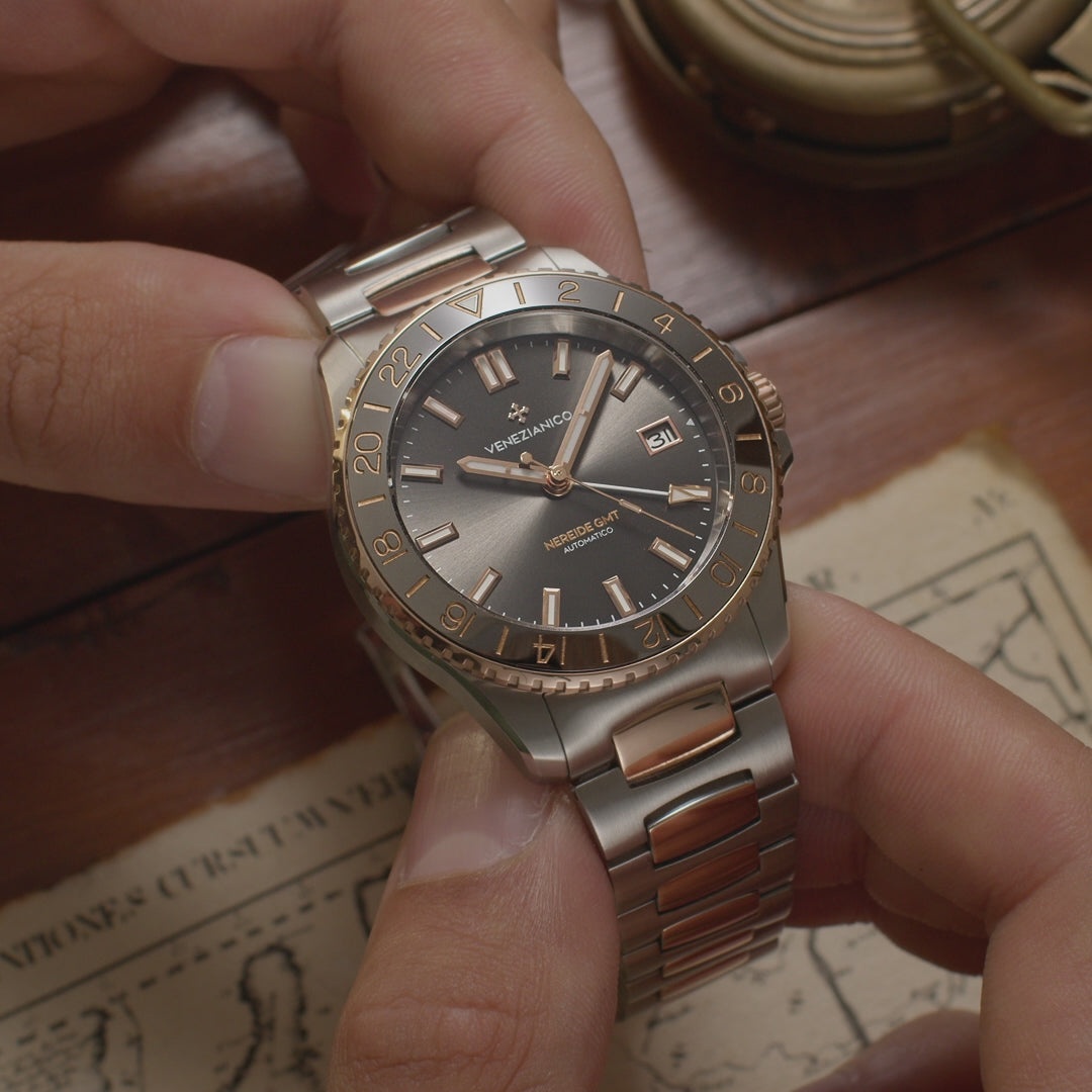 zegarek Venezianico 3521510 NEREIDE GMT GRAND TOUR Nereide GMT szafirowe - miniatura 11
