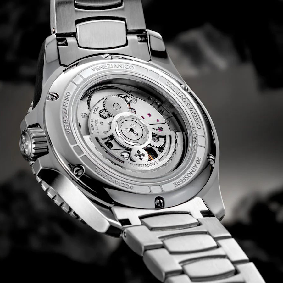 zegarek Venezianico 4821501C automatyczny męski Nereide GMT NEREIDE GMT Ceratung - miniatura 3