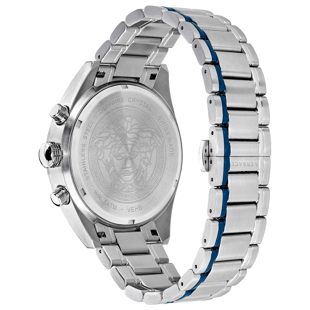 zegarek Versace VEHB00519 V-CHRONO męski z chronograf V-CHRONO - miniatura 3