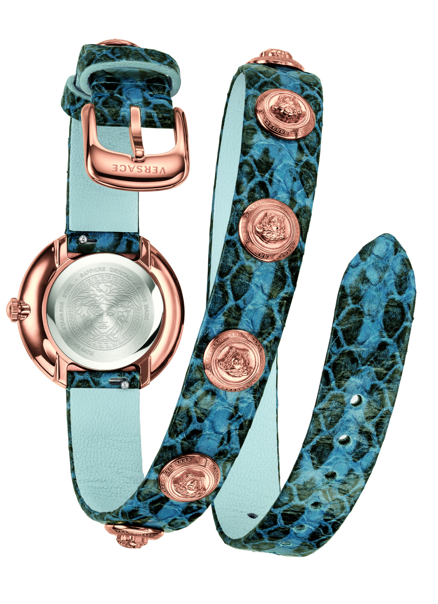 Versace VERF00418 zegarek damski MEDUSA STUD ICON - miniatura 2