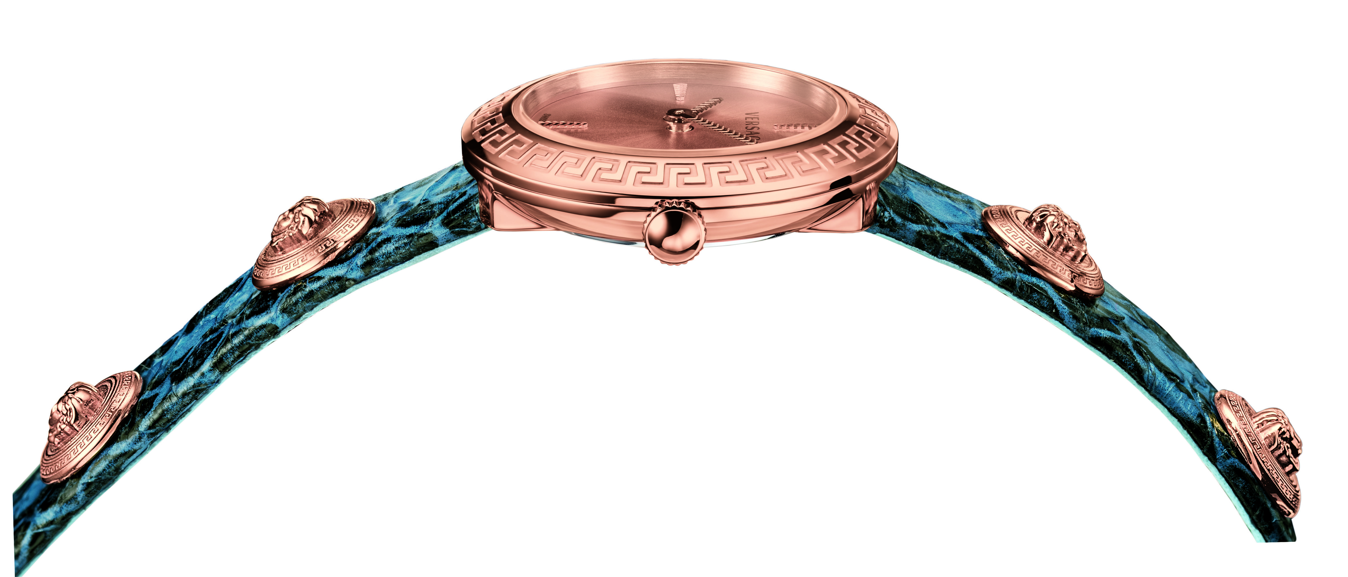 Versace VERF00418 damski zegarek MEDUSA STUD ICON pasek - miniatura 3