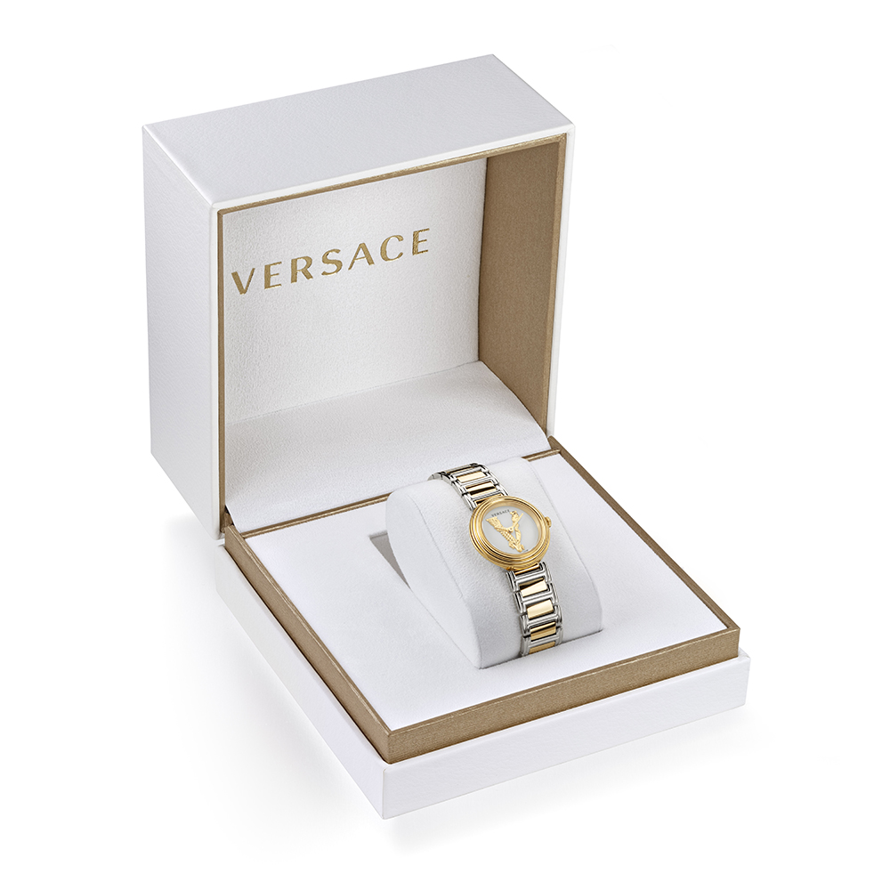 zegarek Versace VET300721 złoty T3-MINI VIRTUS - miniatura 7
