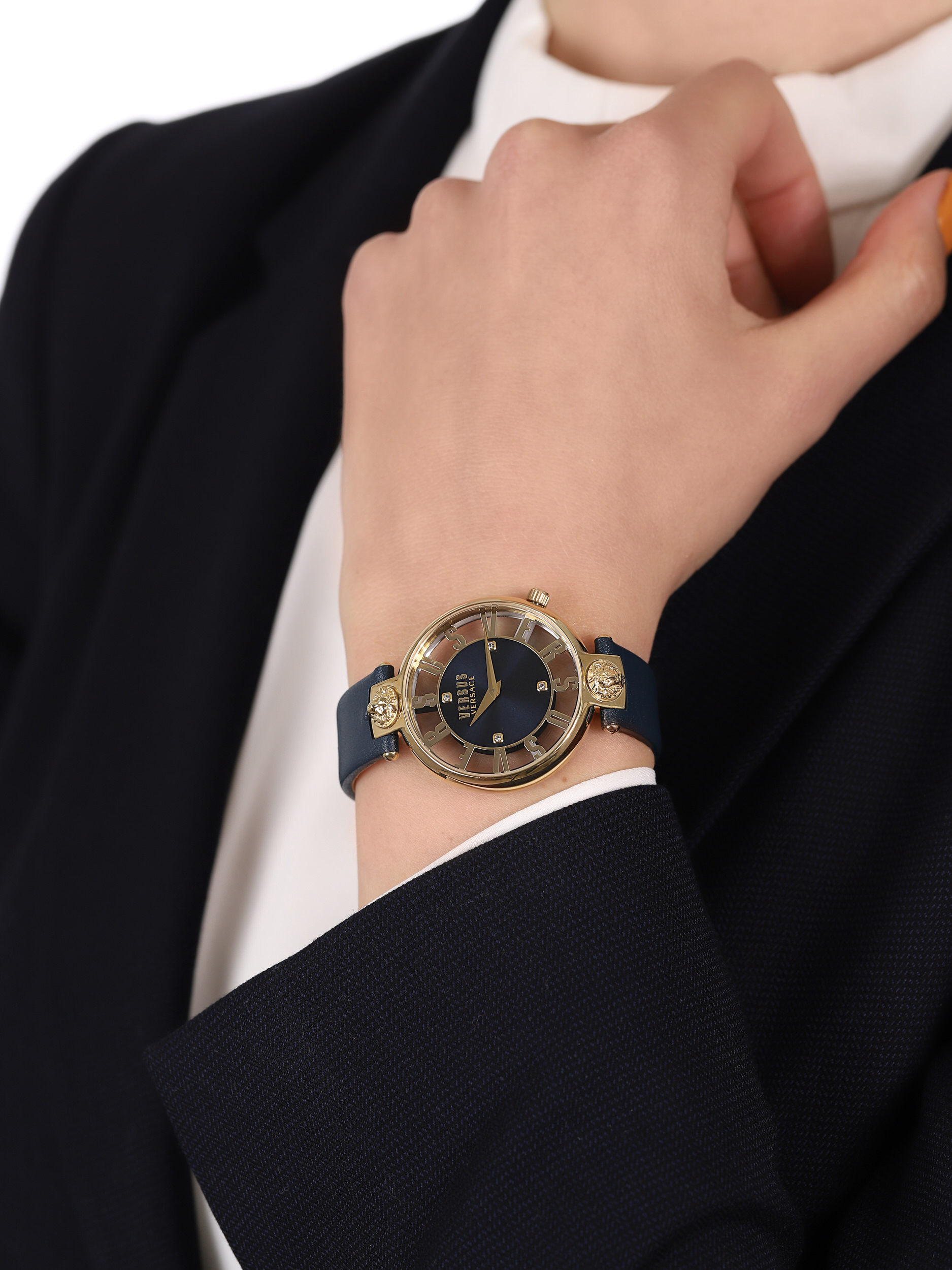 zegarek Versus Versace VSP490218 złoty Damskie - miniatura 3
