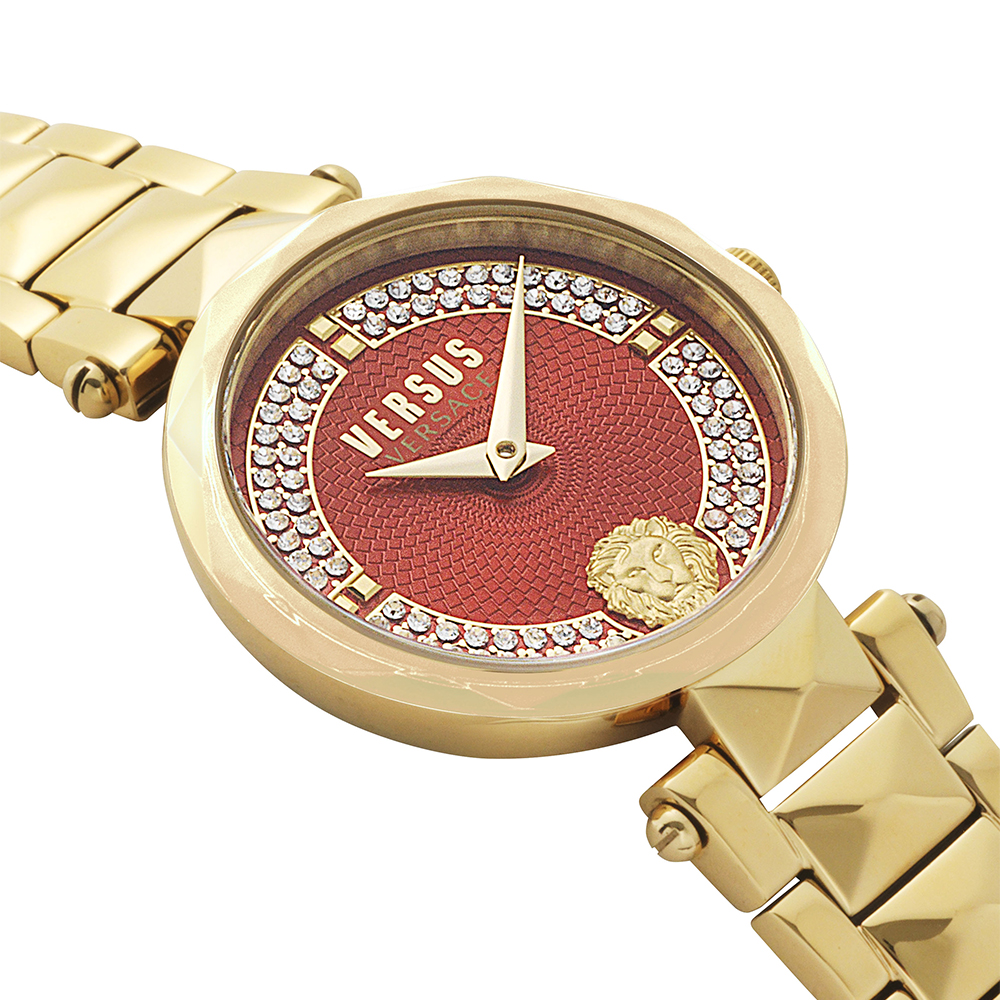 Versus Versace VSPHK1320 zegarek złoty klasyczny Damskie bransoleta - miniatura 5