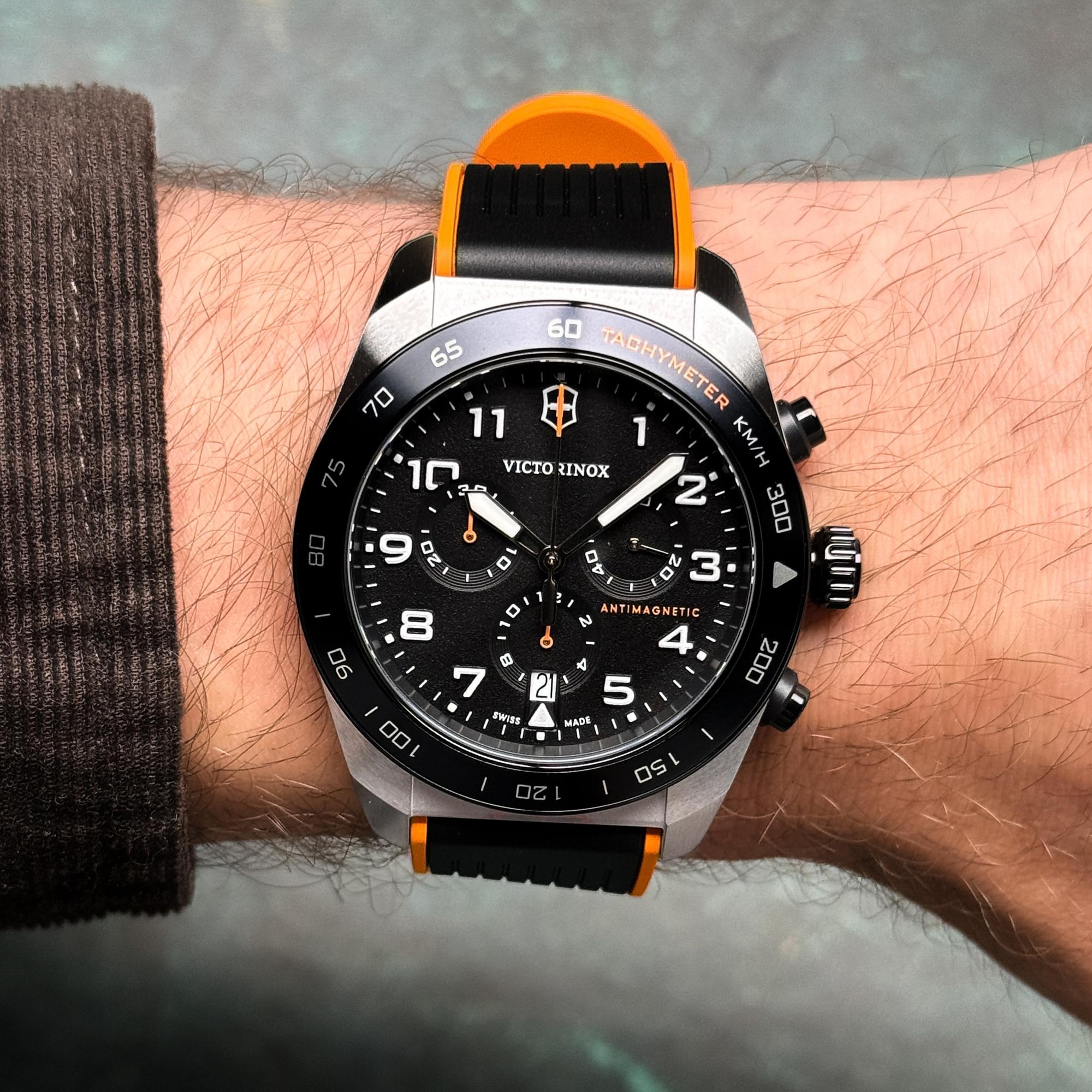 zegarek Victorinox 242050 kwarcowy męski Swiss Army Swiss Army Chrono 42 - miniatura 6