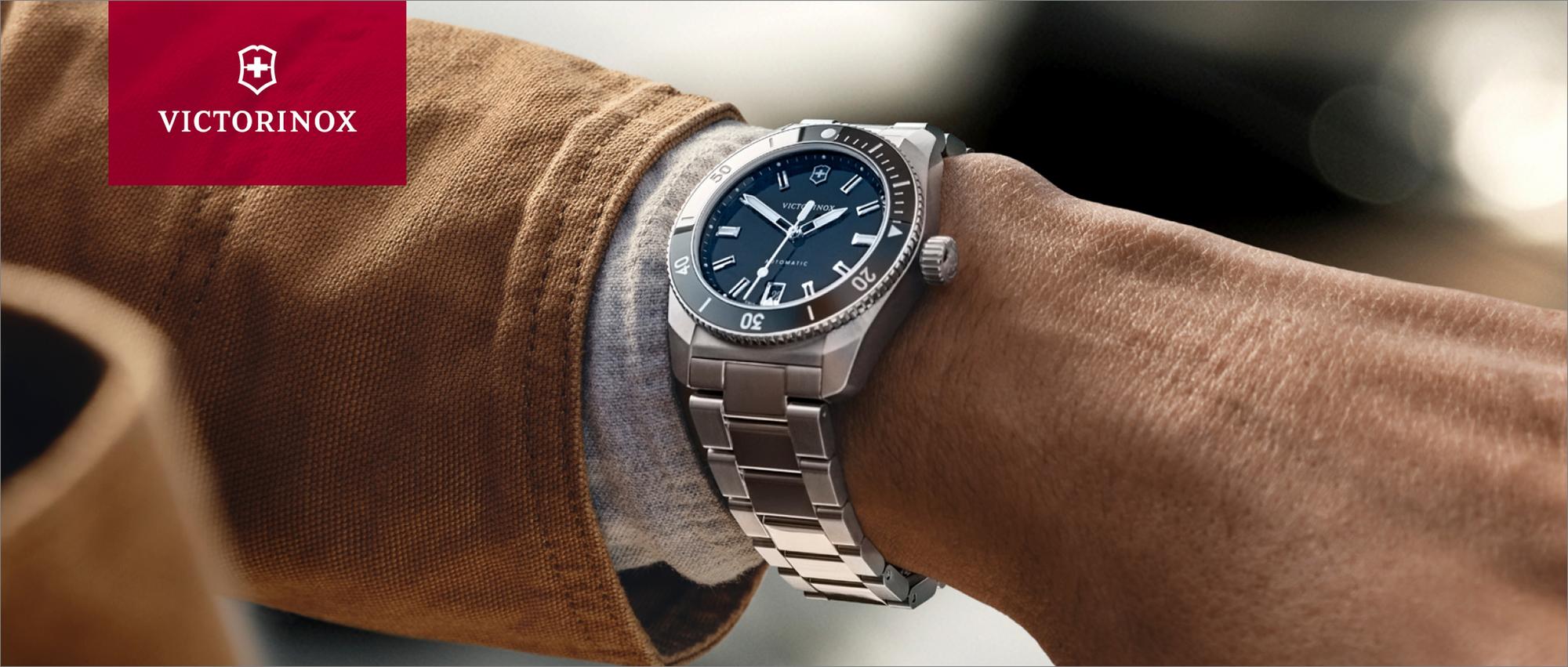 zegarek Victorinox 242105 srebrny Maverick - miniatura 9
