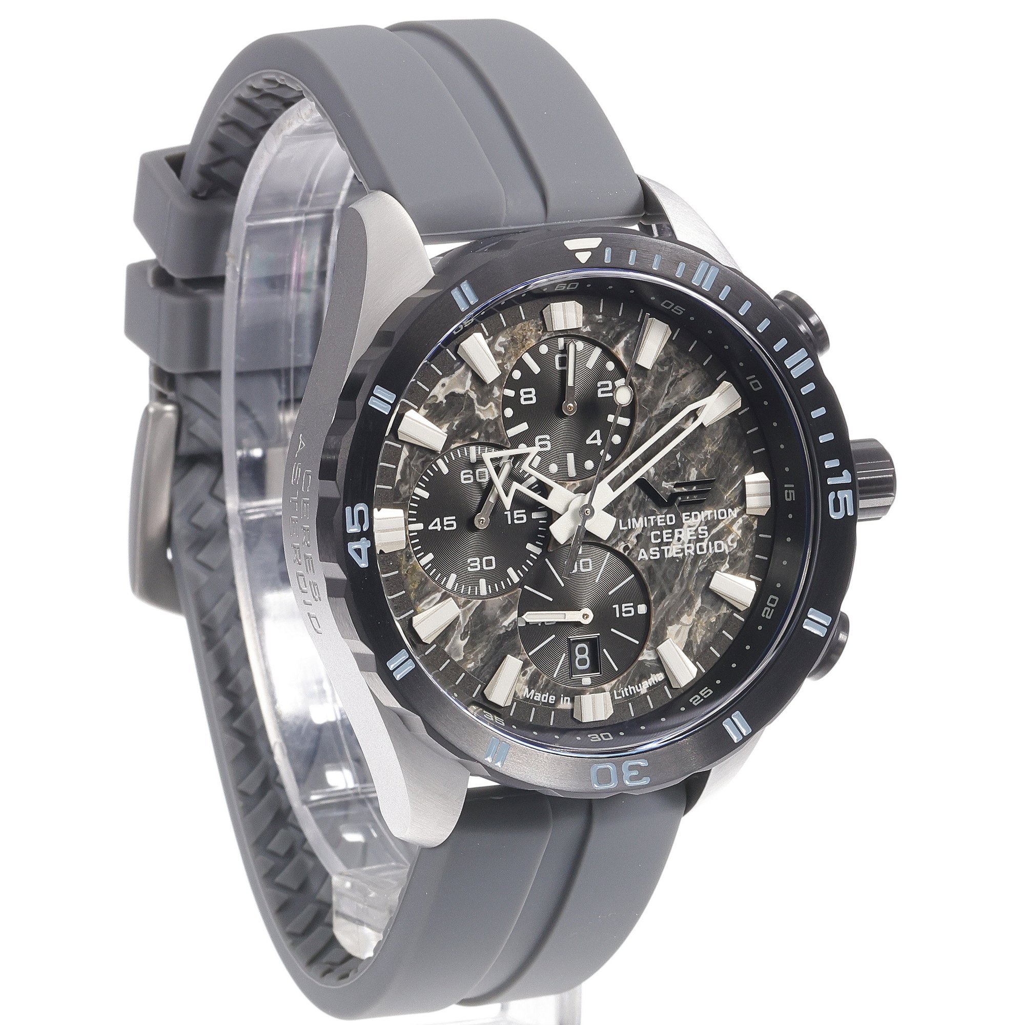 zegarek Vostok Europe 6S10-320E693SG Almaz Chrono Ceres Asteroid Special Edition męski z chronograf Almaz - miniatura 3
