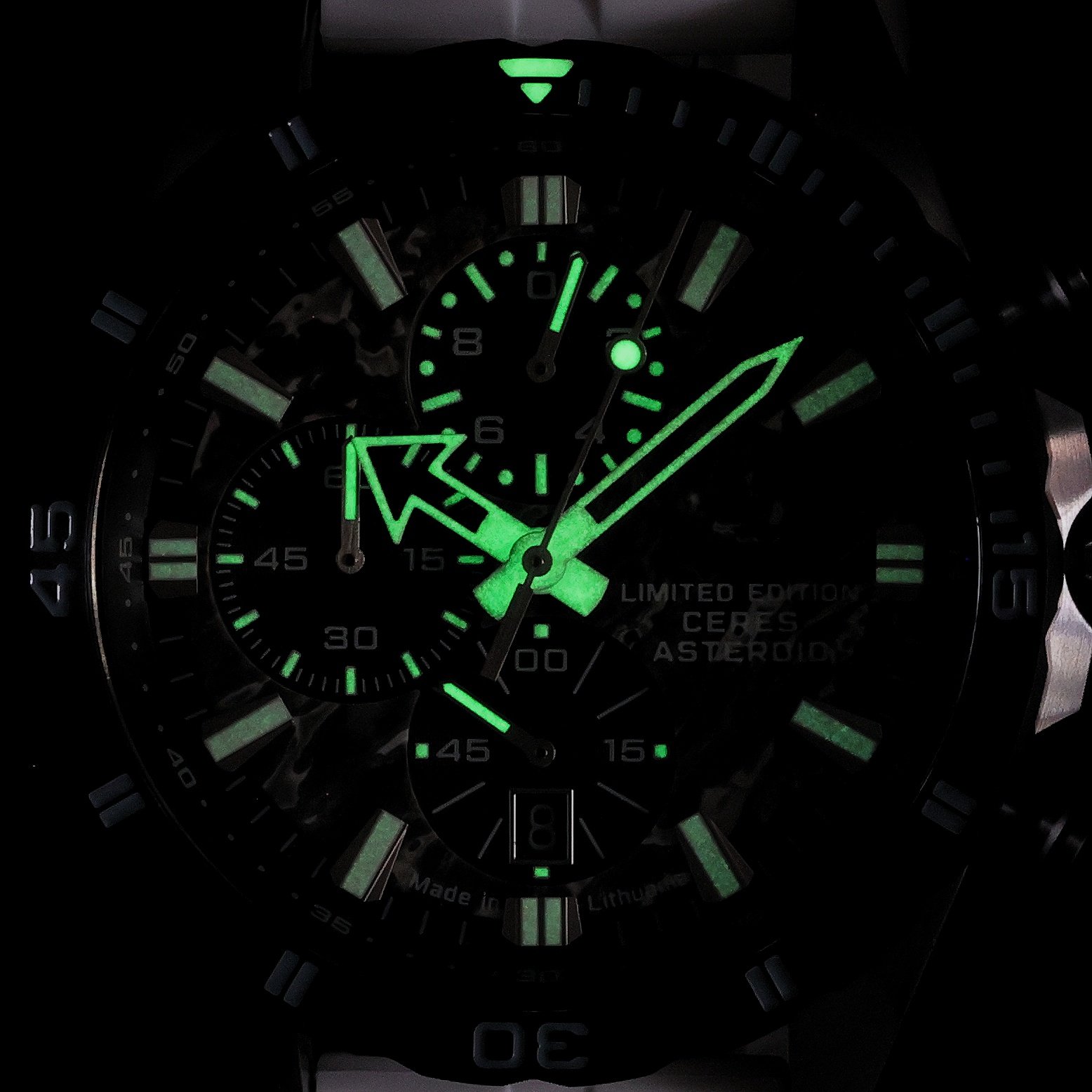 zegarek Vostok Europe 6S10-320E693SW kwarcowy męski Almaz Almaz Chrono Ceres Asteroid Special Edition - miniatura 5