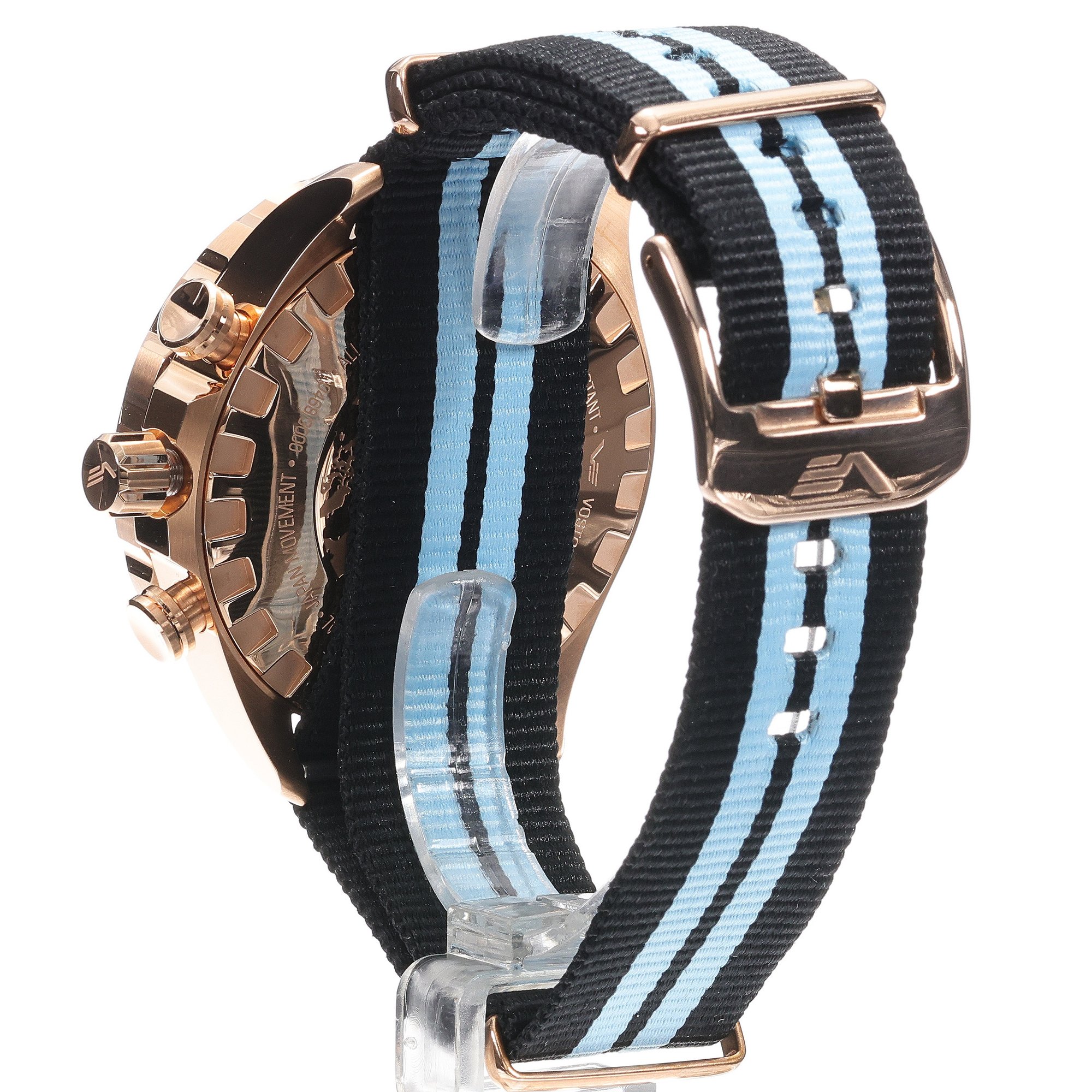 zegarek Vostok Europe 6S11-320B660NBB Almaz Chrono męski z chronograf Almaz - miniatura 4