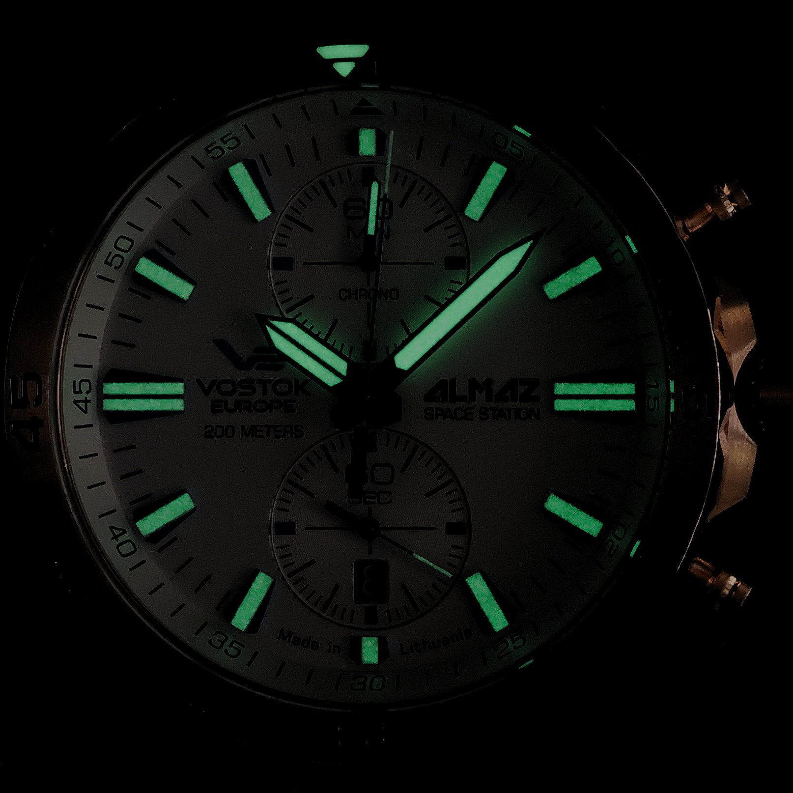 zegarek Vostok Europe 6S11-320B676LB kwarcowy męski Almaz - miniatura 5
