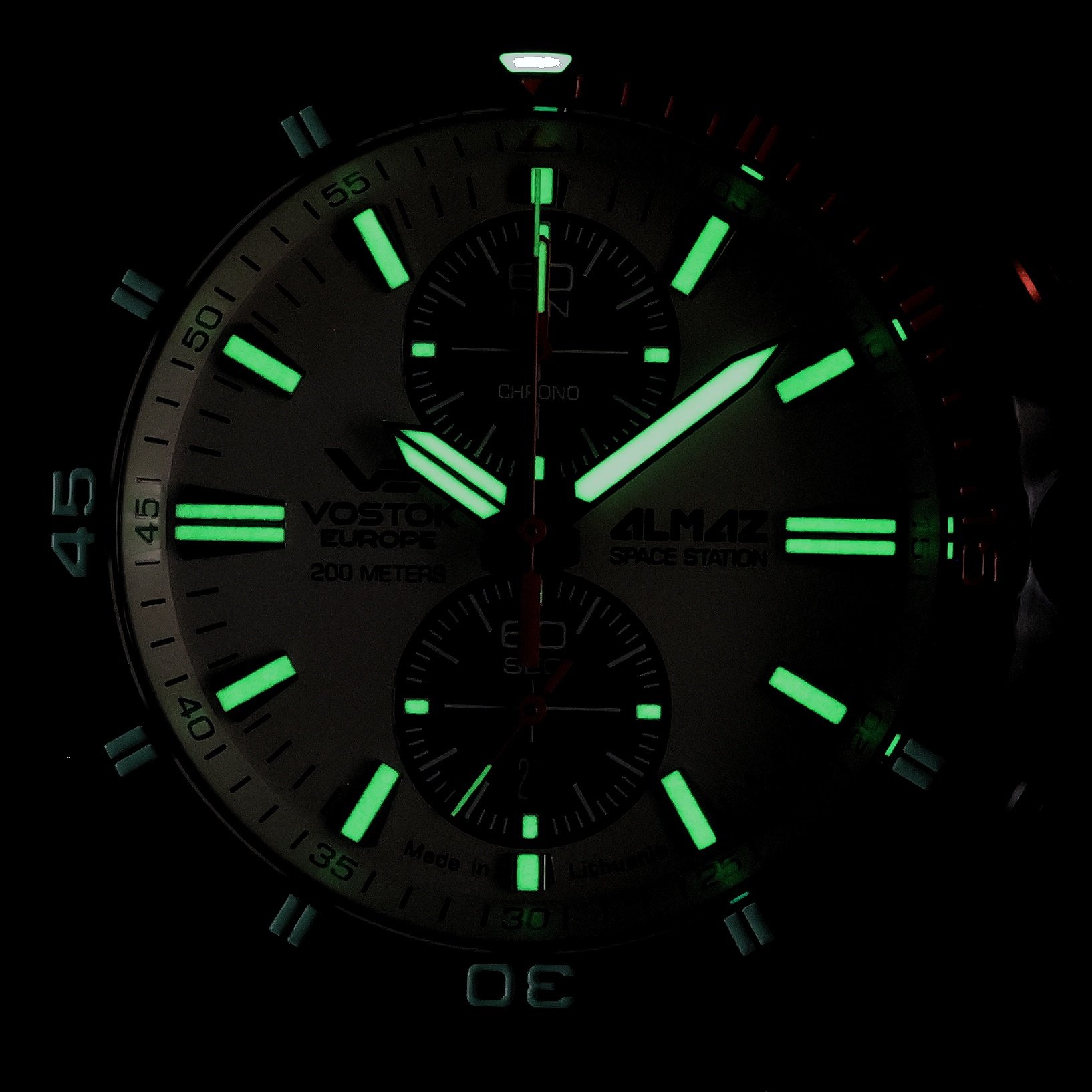 zegarek Vostok Europe 6S11-320C677LB kwarcowy męski Almaz - miniatura 5