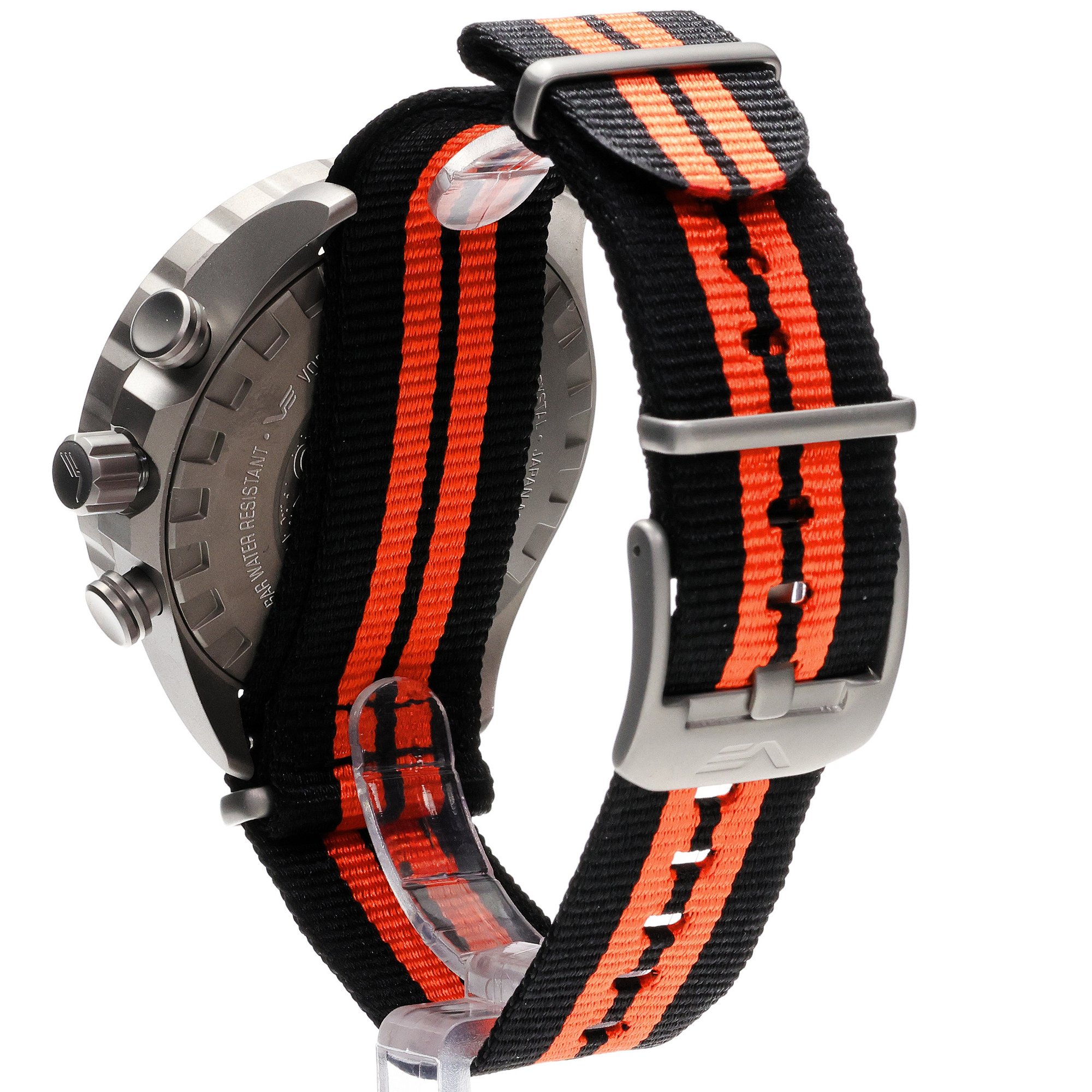 zegarek Vostok Europe 6S11-320H264N Almaz Space Station Chrono Titanium męski z chronograf Almaz - miniatura 4