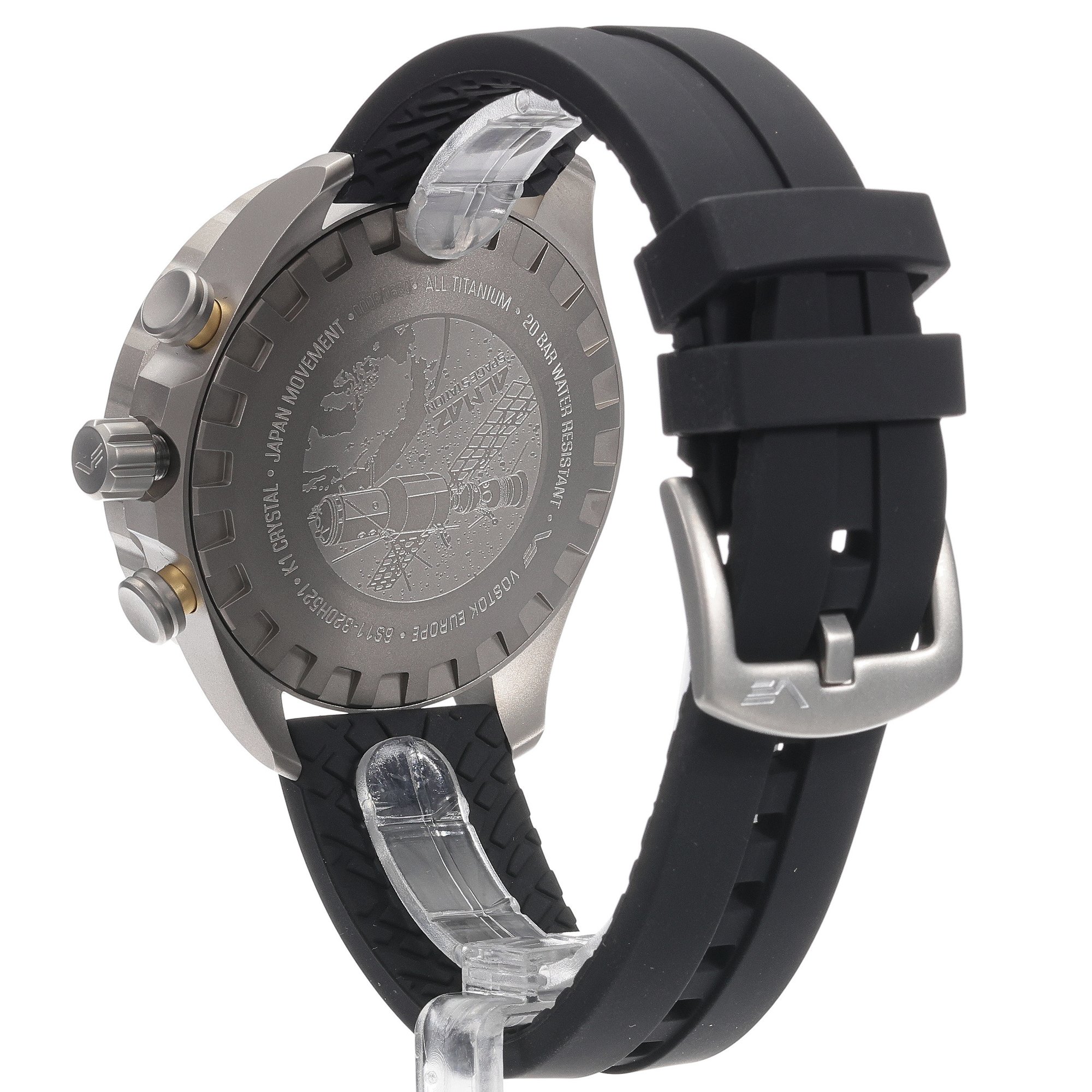 zegarek Vostok Europe 6S11-320H521S męski z chronograf Almaz - miniatura 4