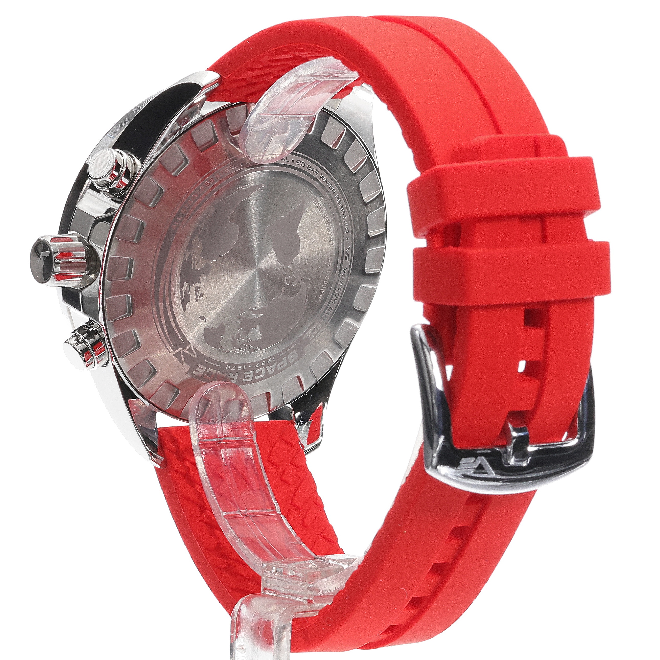 zegarek Vostok Europe 6S20-325A741SR Space Race Black Chrono męski z tachometr Space Race