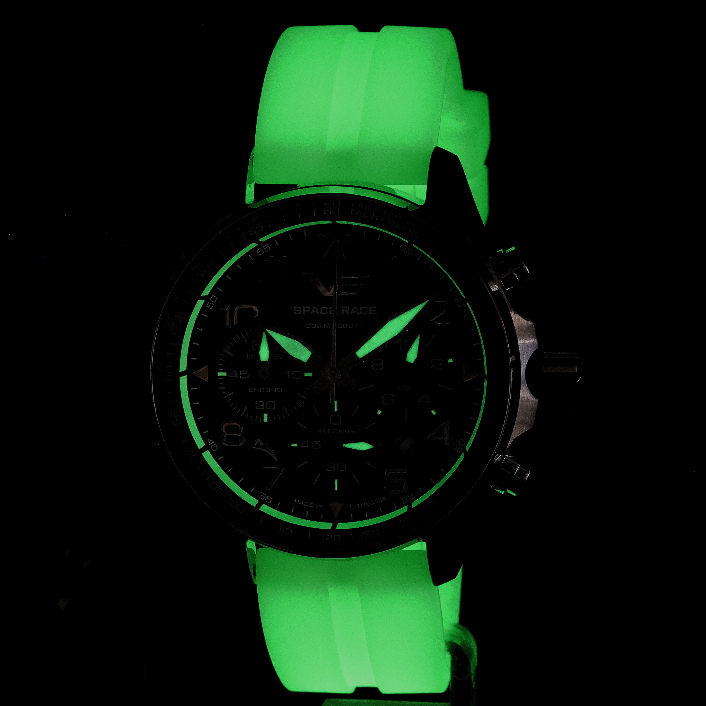 zegarek Vostok Europe 6S20-325A741SWL srebrny Space Race