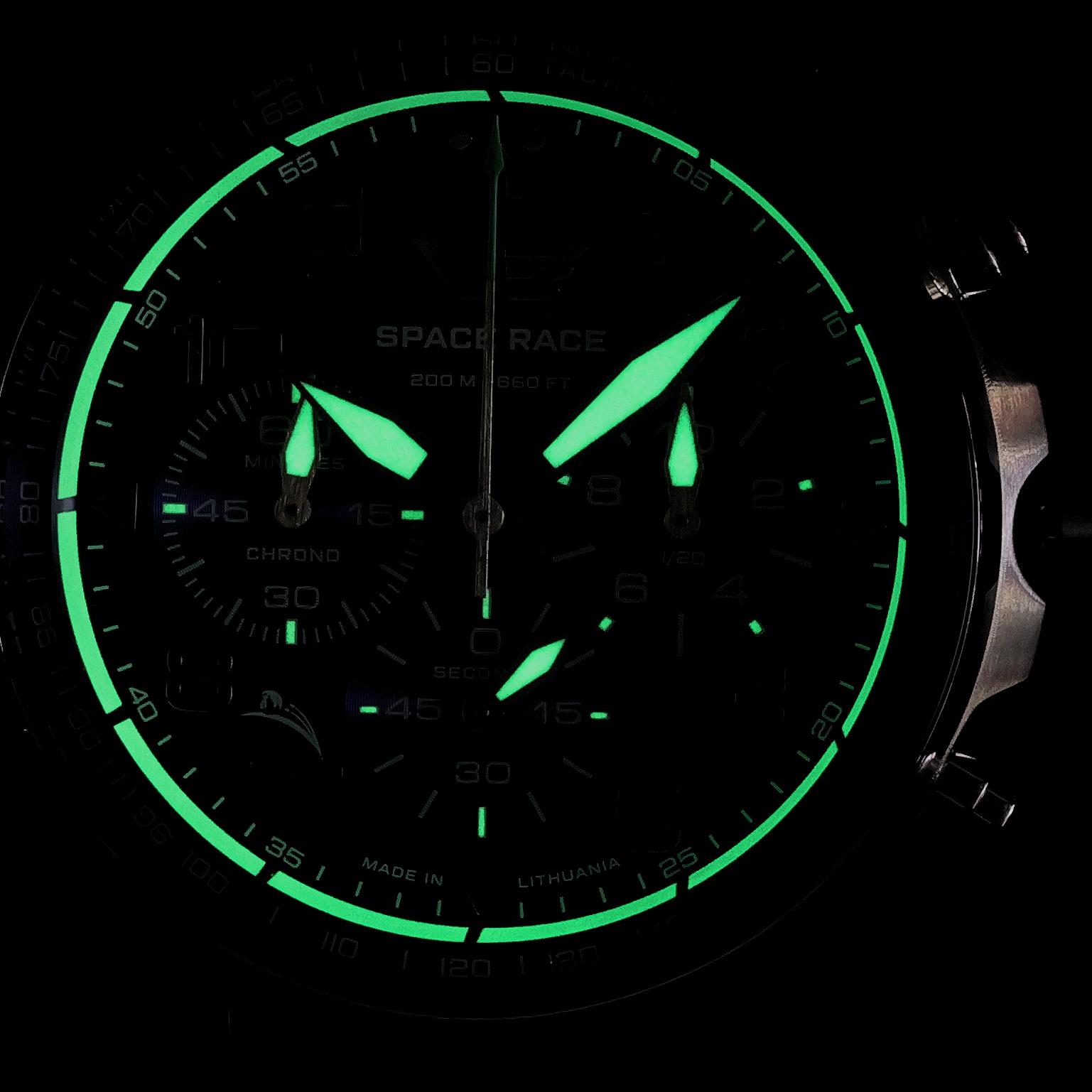 zegarek Vostok Europe 6S20-325A742 kwarcowy męski Space Race Space Race Blue Chrono - miniatura 6