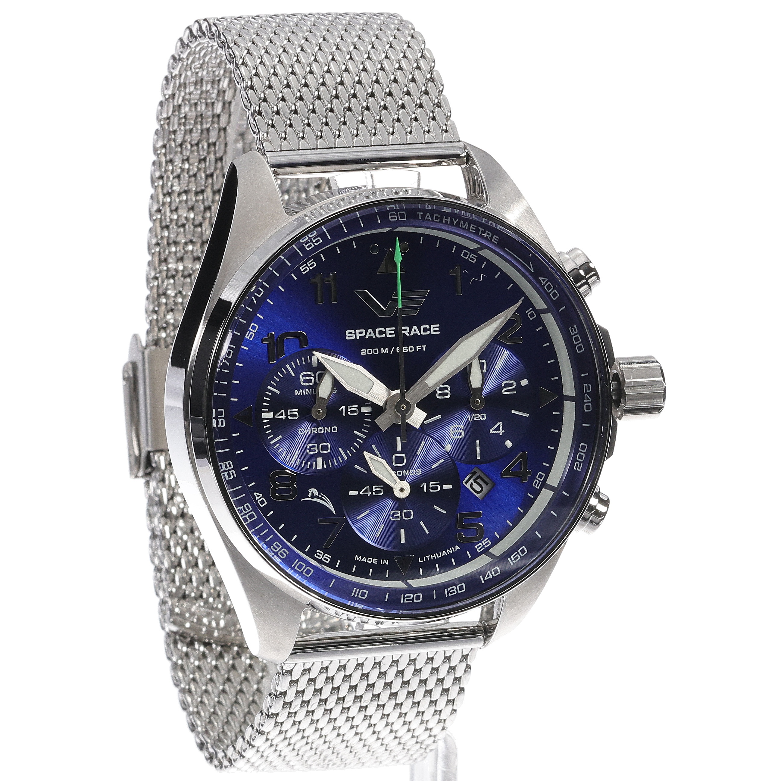 zegarek Vostok Europe 6S20-325A742B kwarcowy męski Space Race Space Race Blue Chrono