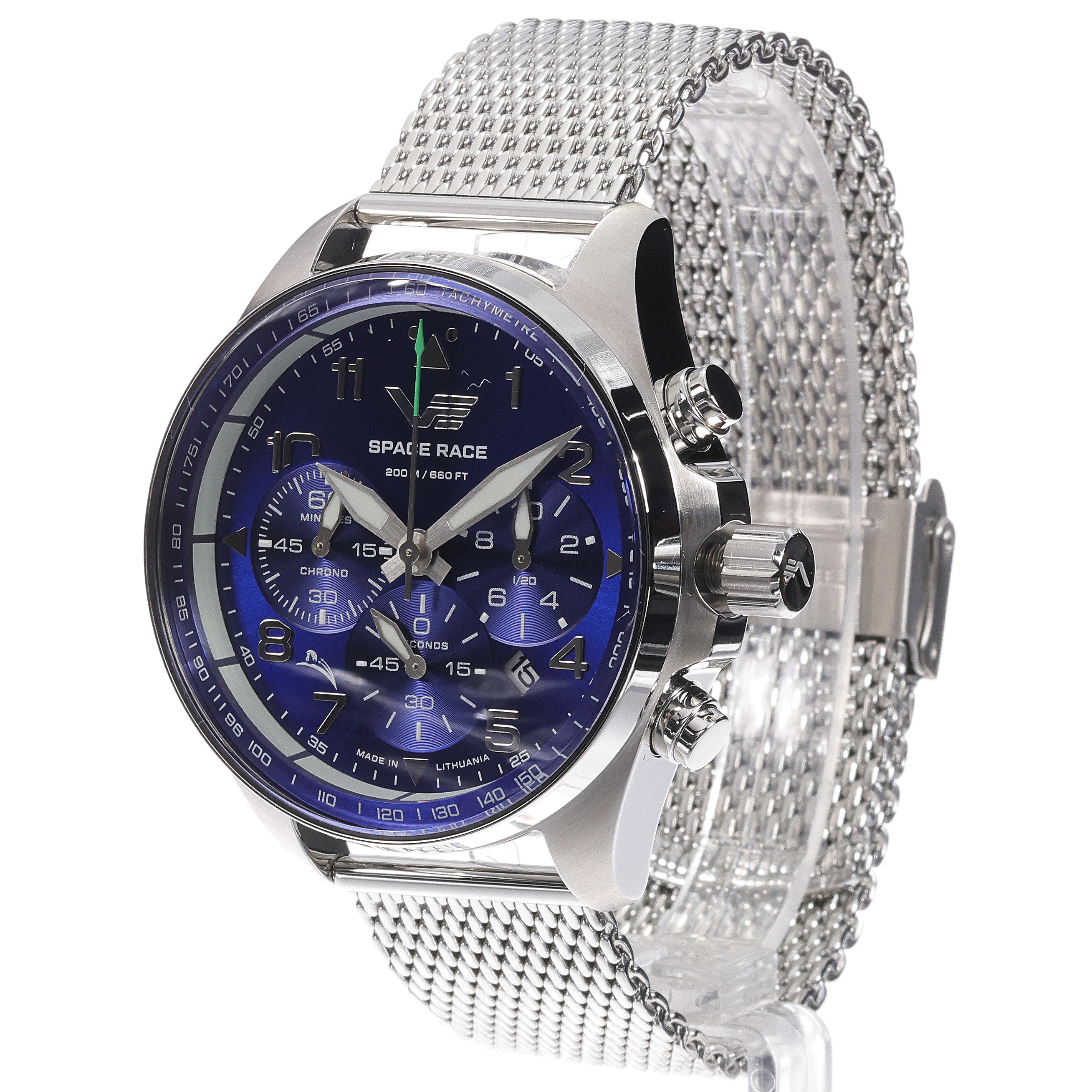 zegarek Vostok Europe 6S20-325A742B srebrny Space Race