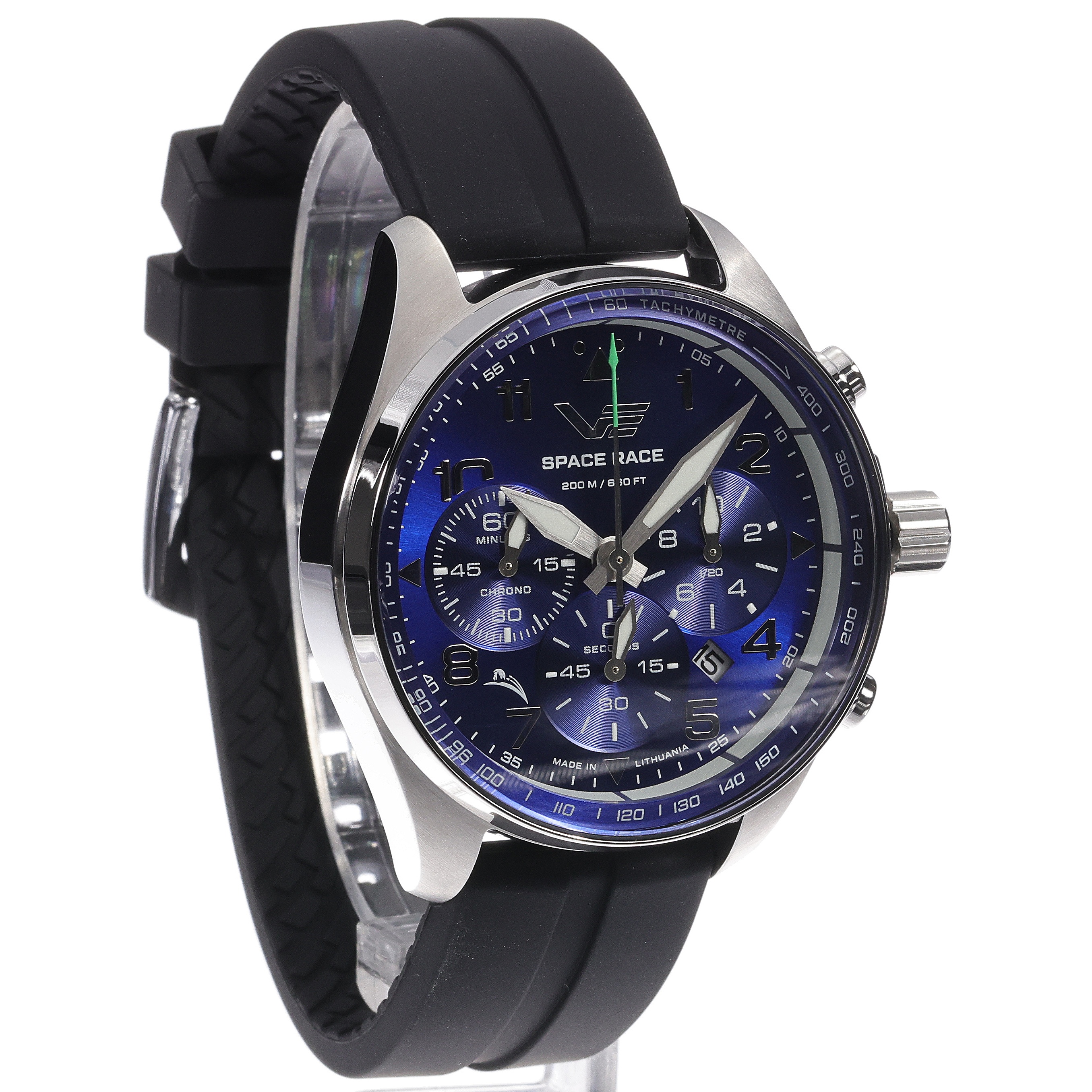 zegarek Vostok Europe 6S20-325A742SB kwarcowy męski Space Race Space Race Blue Chrono
