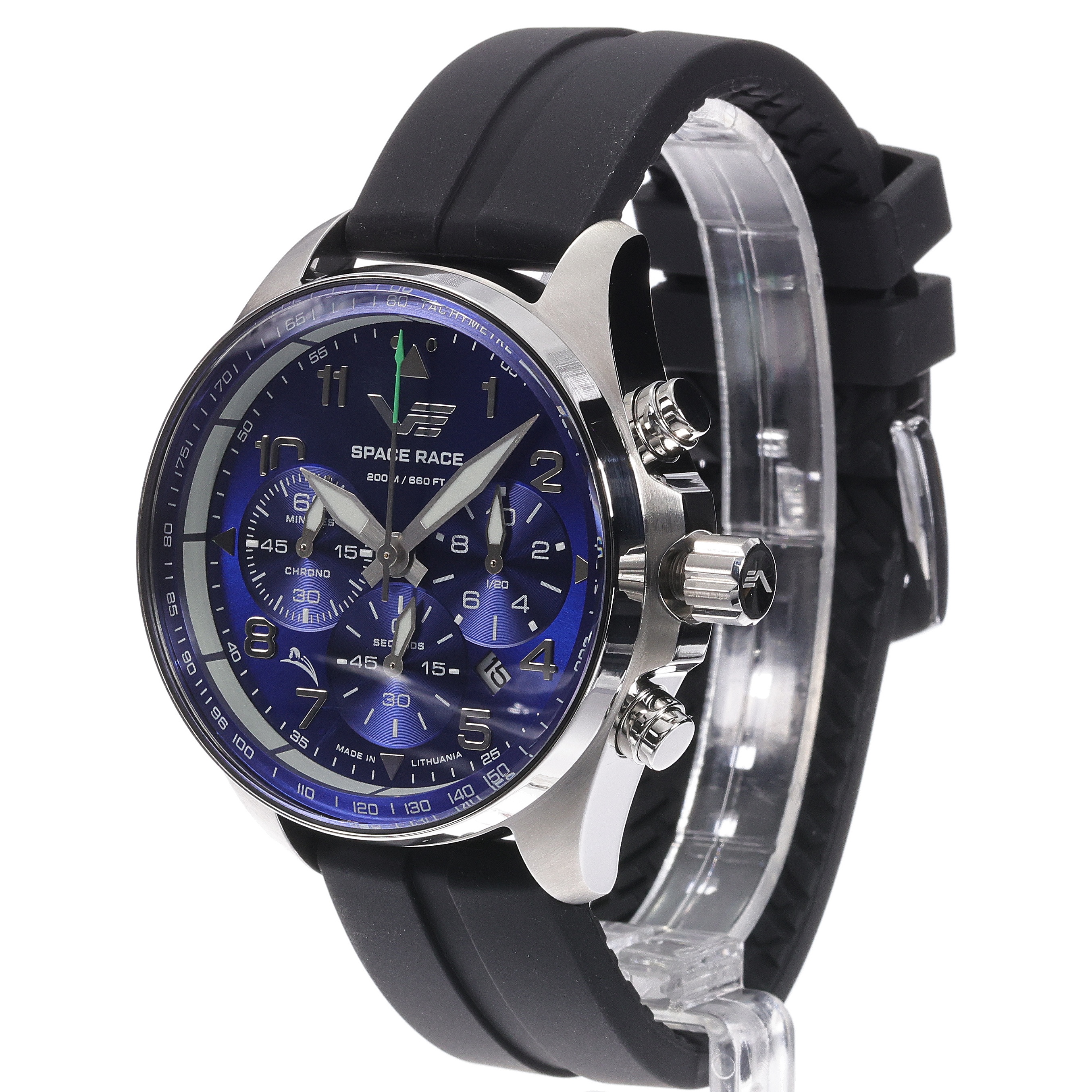 zegarek Vostok Europe 6S20-325A742SB srebrny Space Race