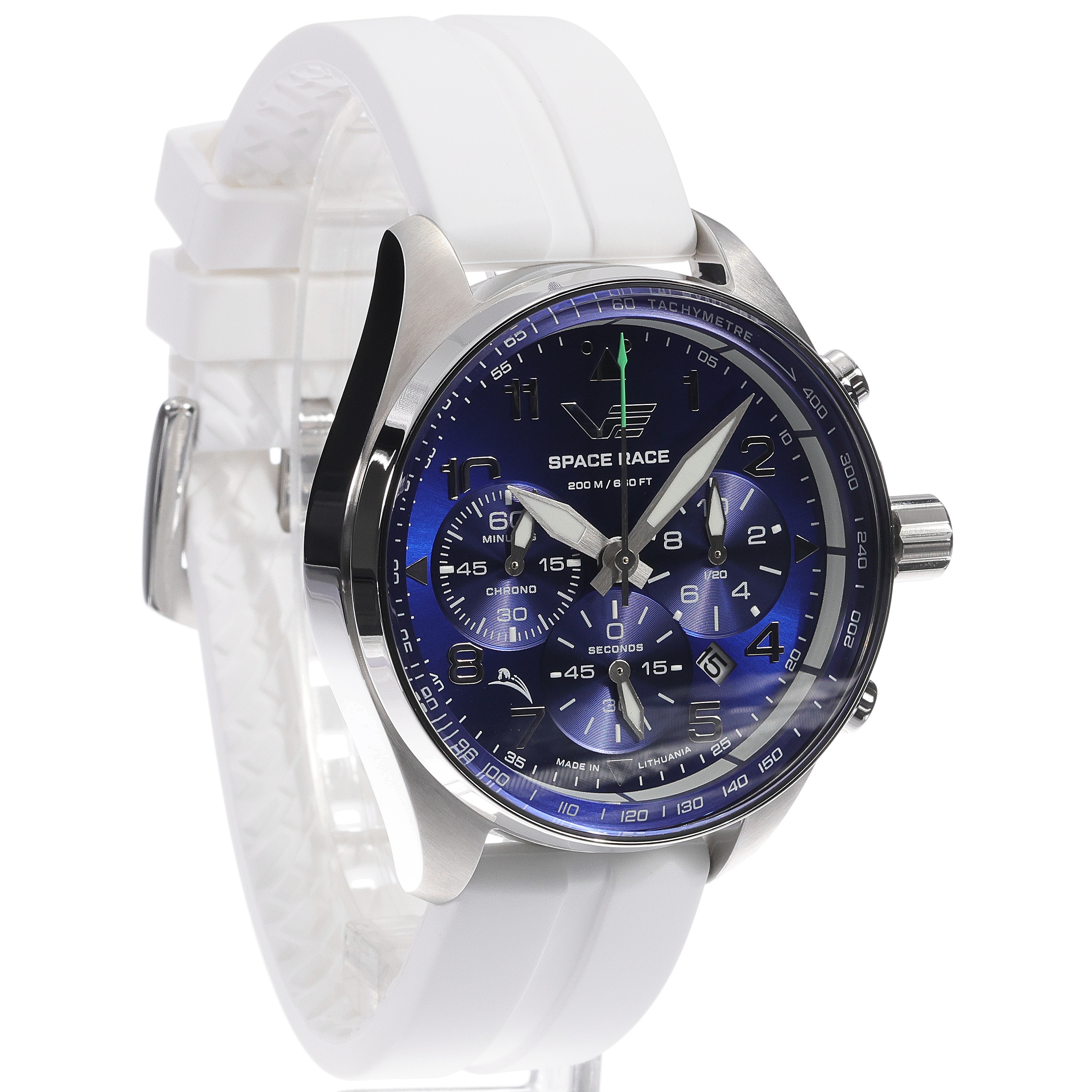 zegarek Vostok Europe 6S20-325A742SW kwarcowy męski Space Race Space Race Blue Chrono