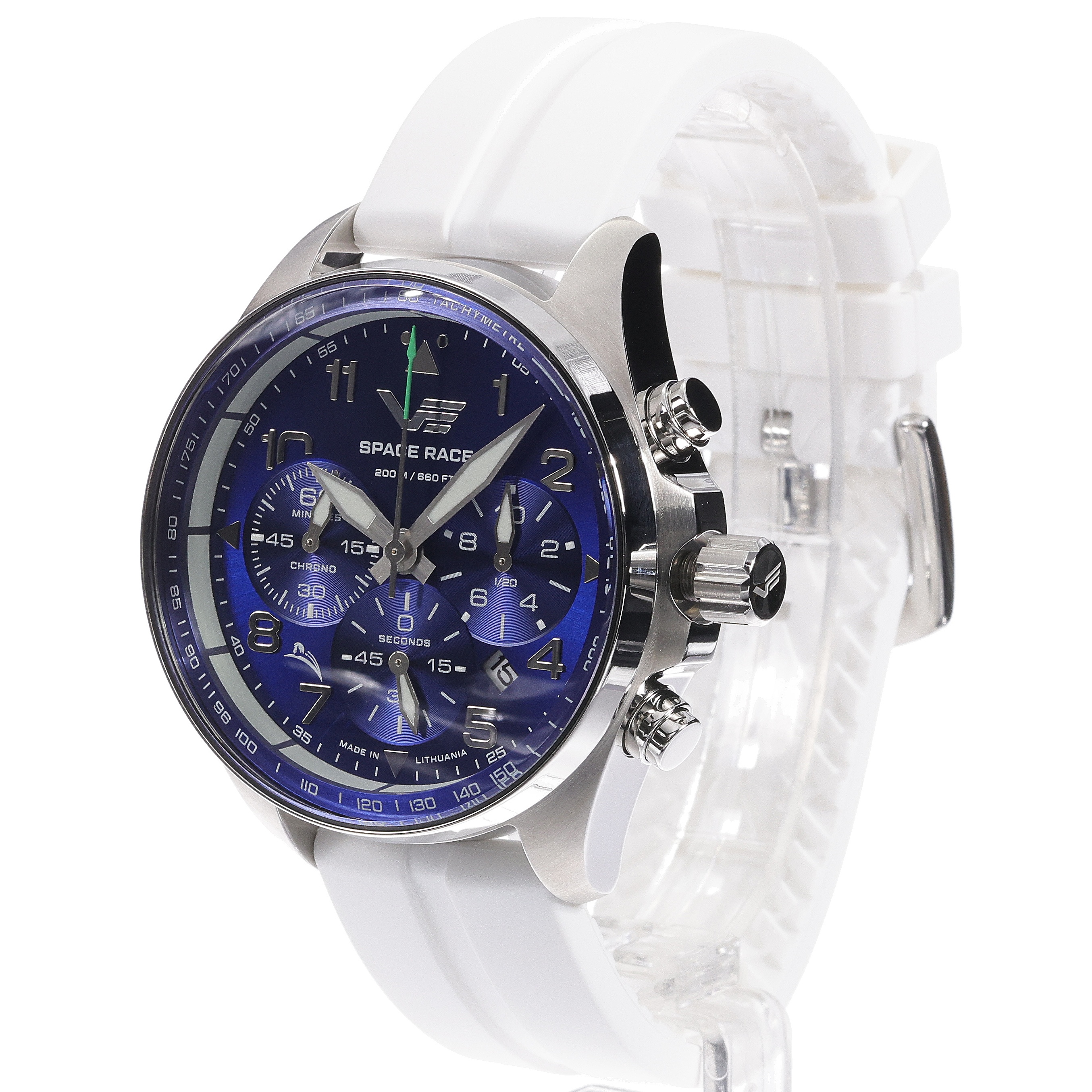 zegarek Vostok Europe 6S20-325A742SW srebrny Space Race