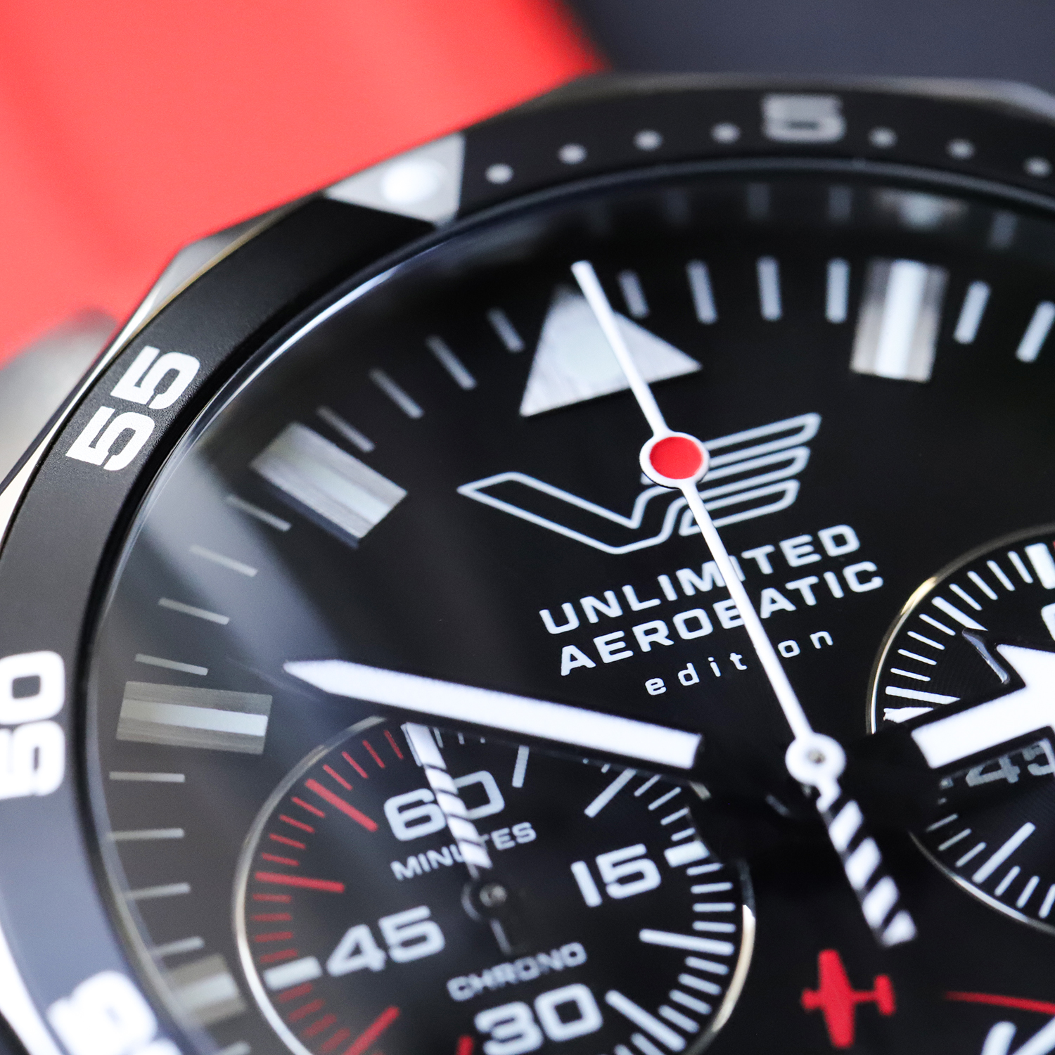zegarek Vostok Europe 6S21-225A464 kwarcowy męski N1 Rocket Rocket N-1 Chrono Jurgis Kairys Special Edition - miniatura 6
