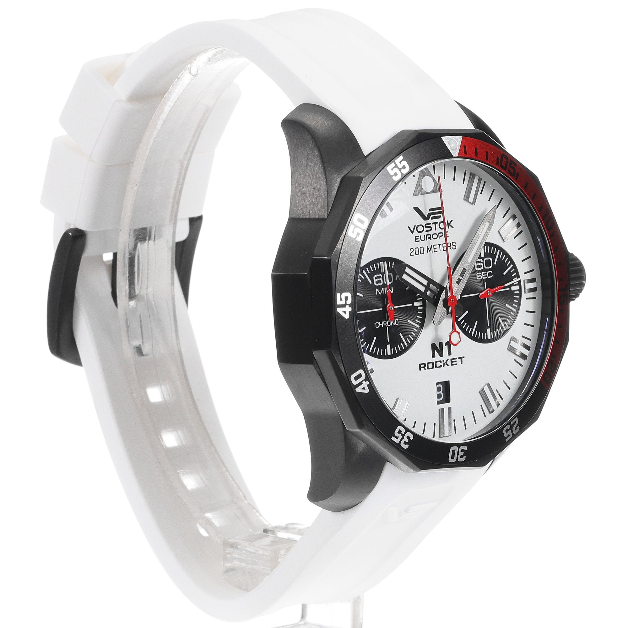 zegarek Vostok Europe 6S21-225C620SW męski z chronograf N1 Rocket - miniatura 3