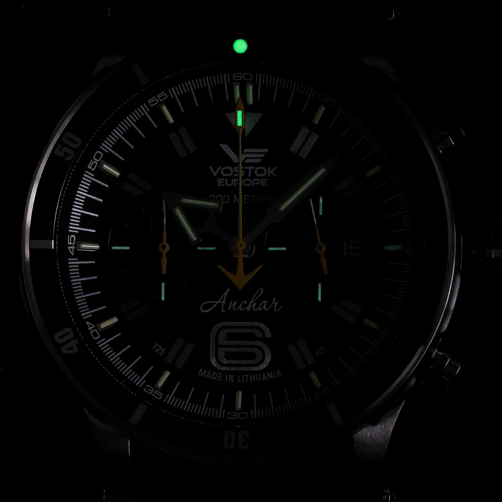 zegarek Vostok Europe 6S21-510A584S kwarcowy męski Anchar Anchar Chrono - miniatura 5
