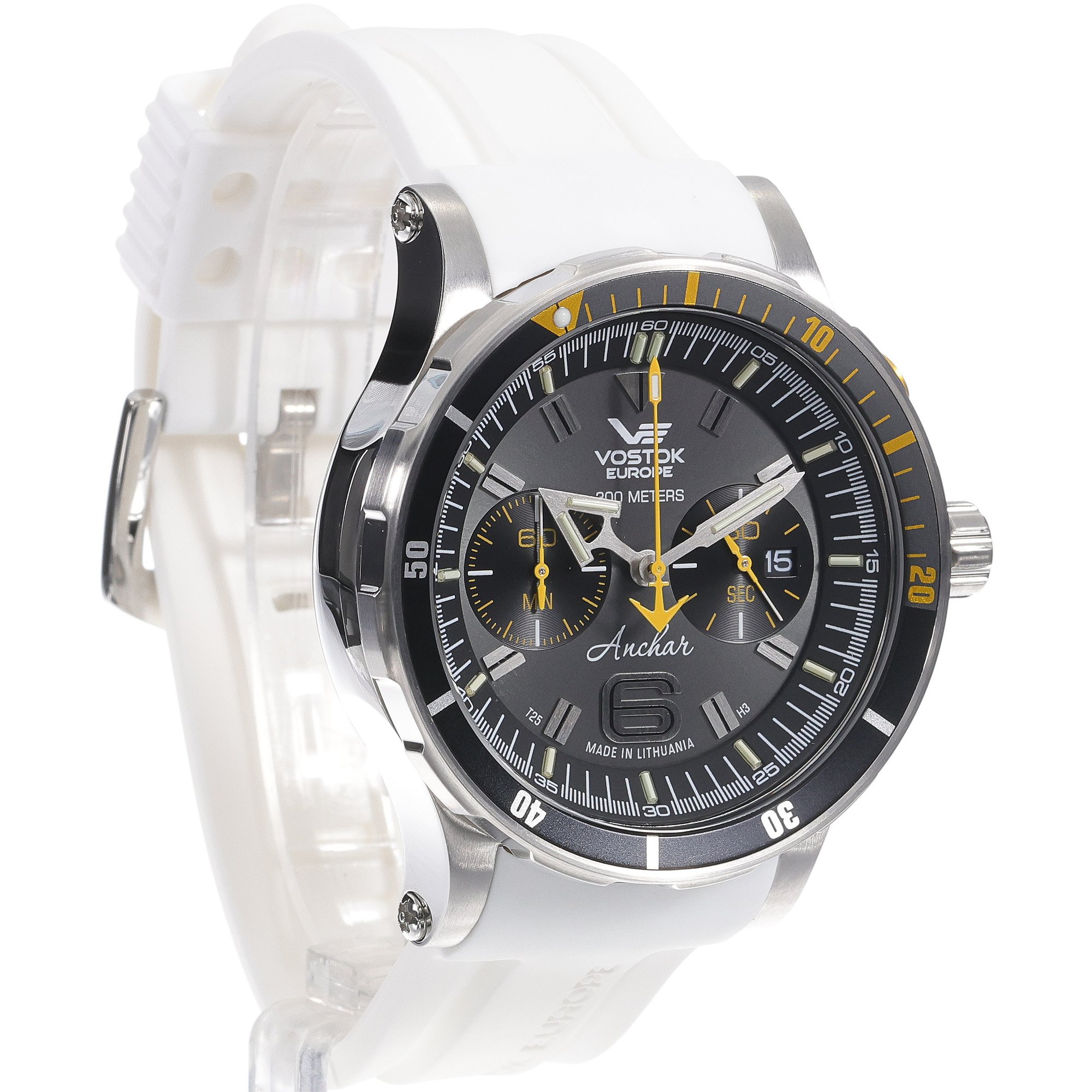 zegarek Vostok Europe 6S21-510A584SW Anchar Chrono męski z chronograf Anchar - miniatura 3