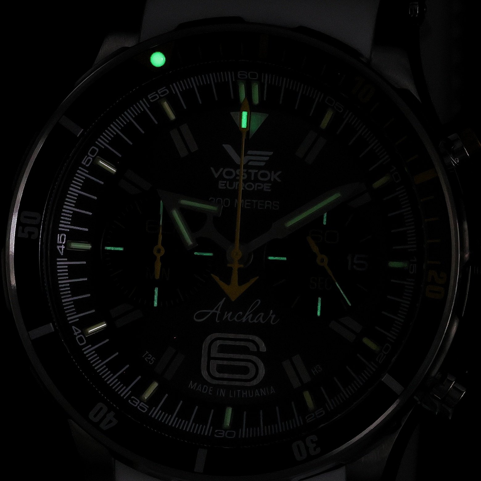 zegarek Vostok Europe 6S21-510A584SW kwarcowy męski Anchar Anchar Chrono - miniatura 5