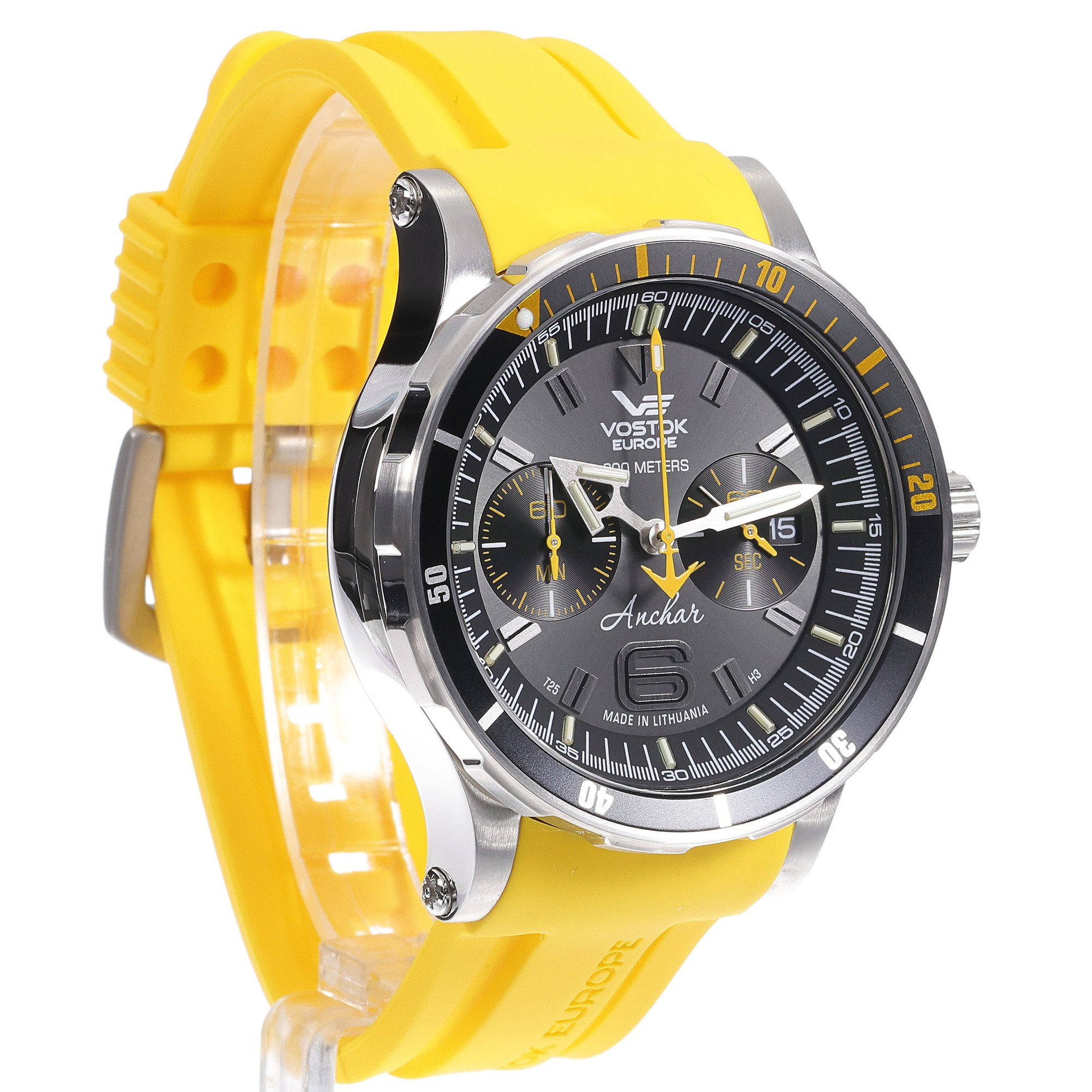 zegarek Vostok Europe 6S21-510A584SY Anchar Chrono męski z chronograf Anchar - miniatura 3