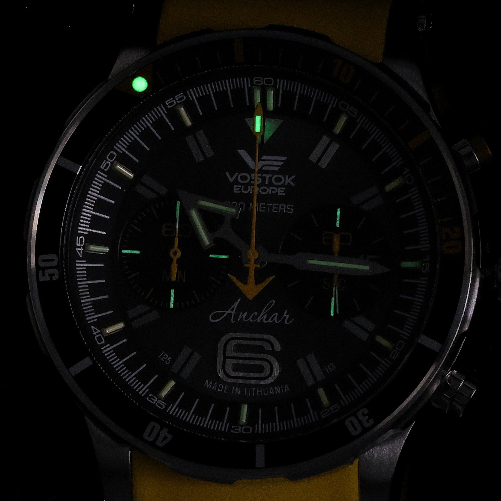 zegarek Vostok Europe 6S21-510A584SY kwarcowy męski Anchar Anchar Chrono - miniatura 5