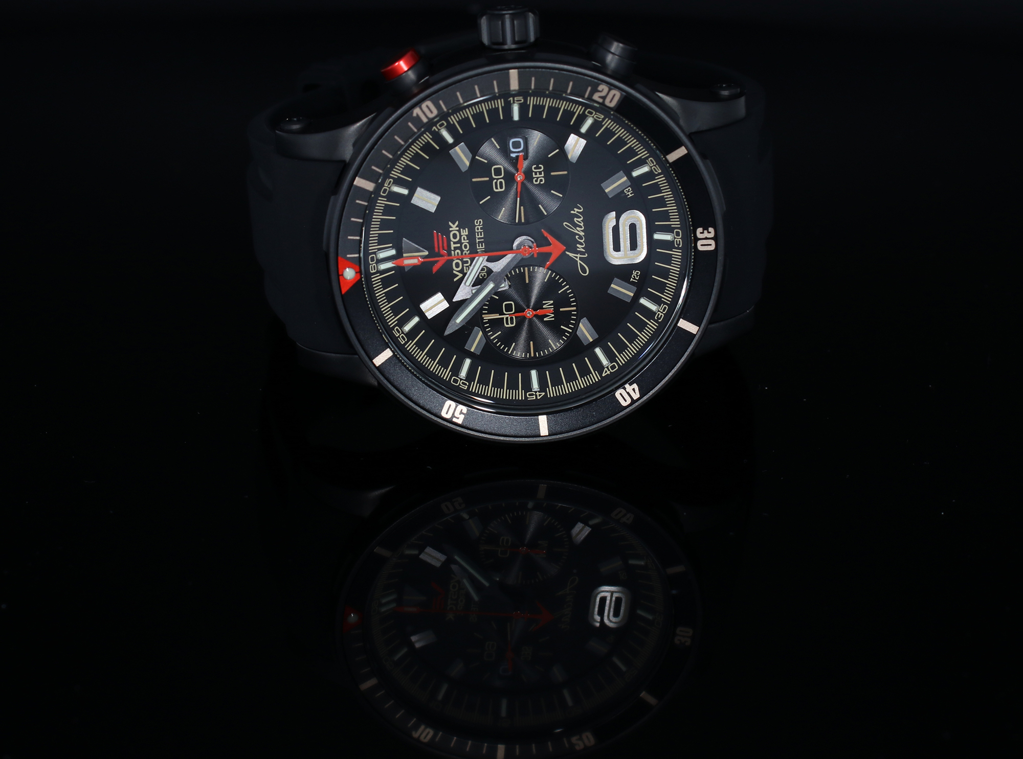 zegarek Vostok Europe 6S21-510C582SW Anchar Chrono męski z chronograf Anchar - miniatura 3